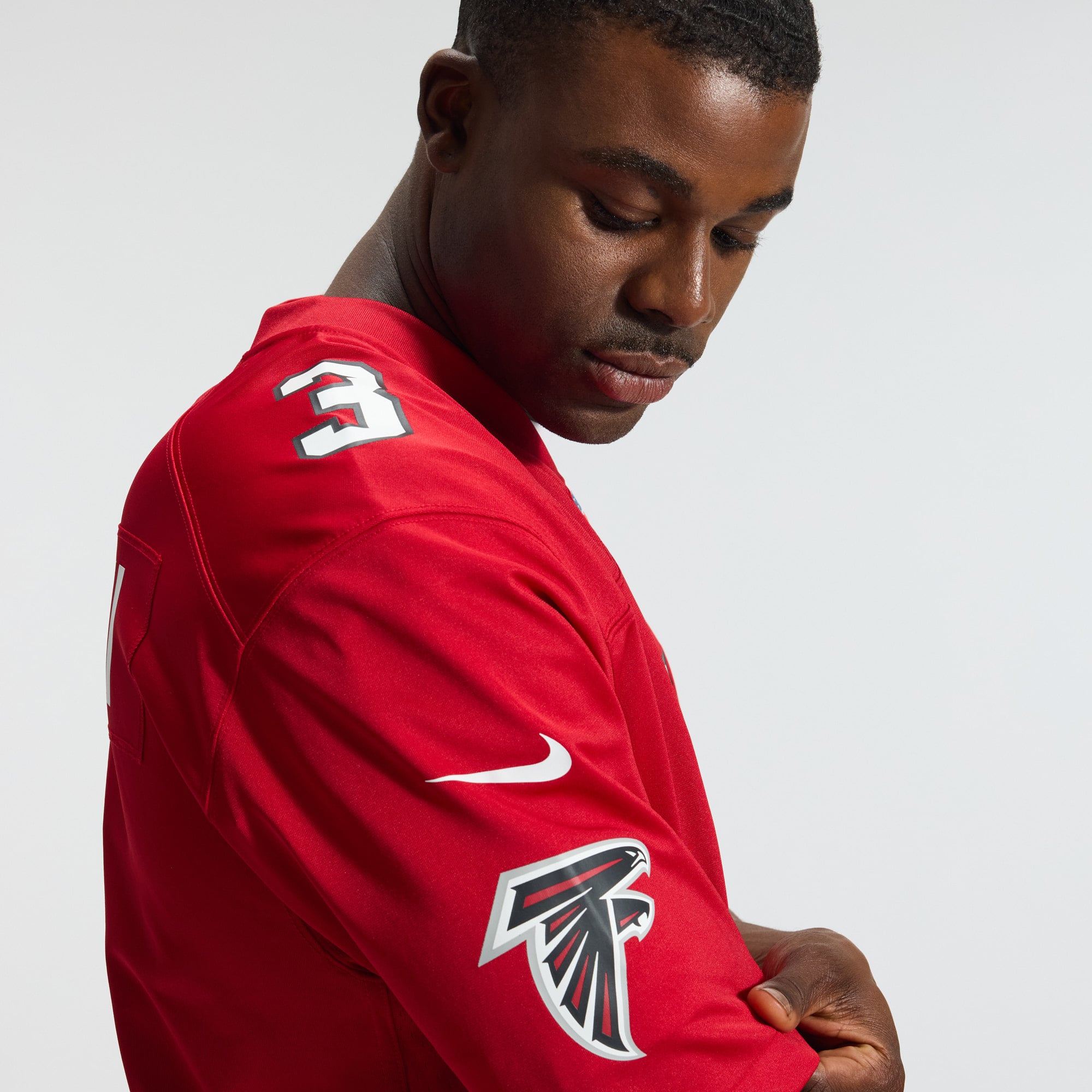 Jessie Bates III Atlanta Falcons Game Jersey - Red - Image 12