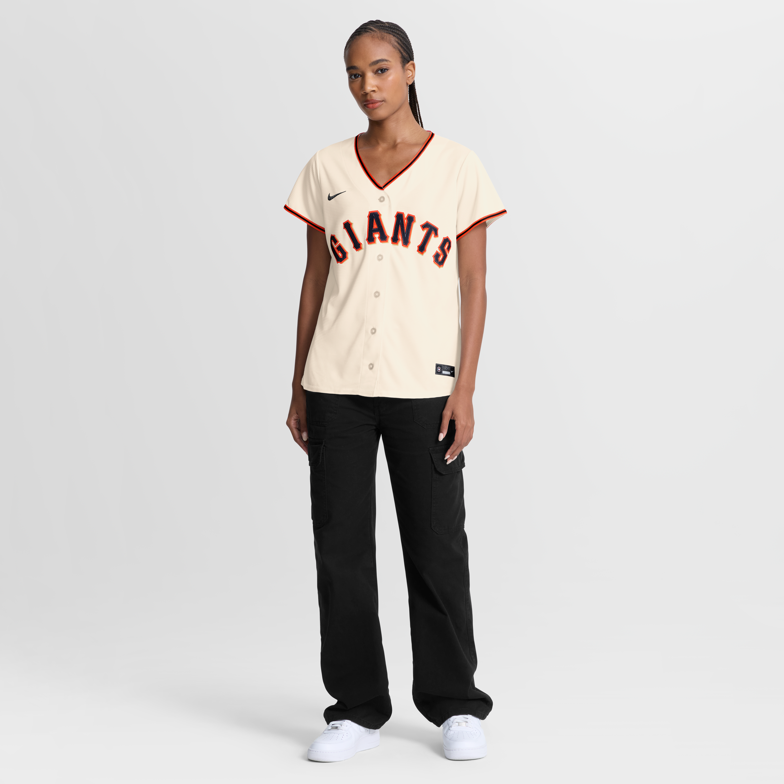 Jesus Rodriguez San Francisco Giants Women's Home Jersey - Cream - Image 3
