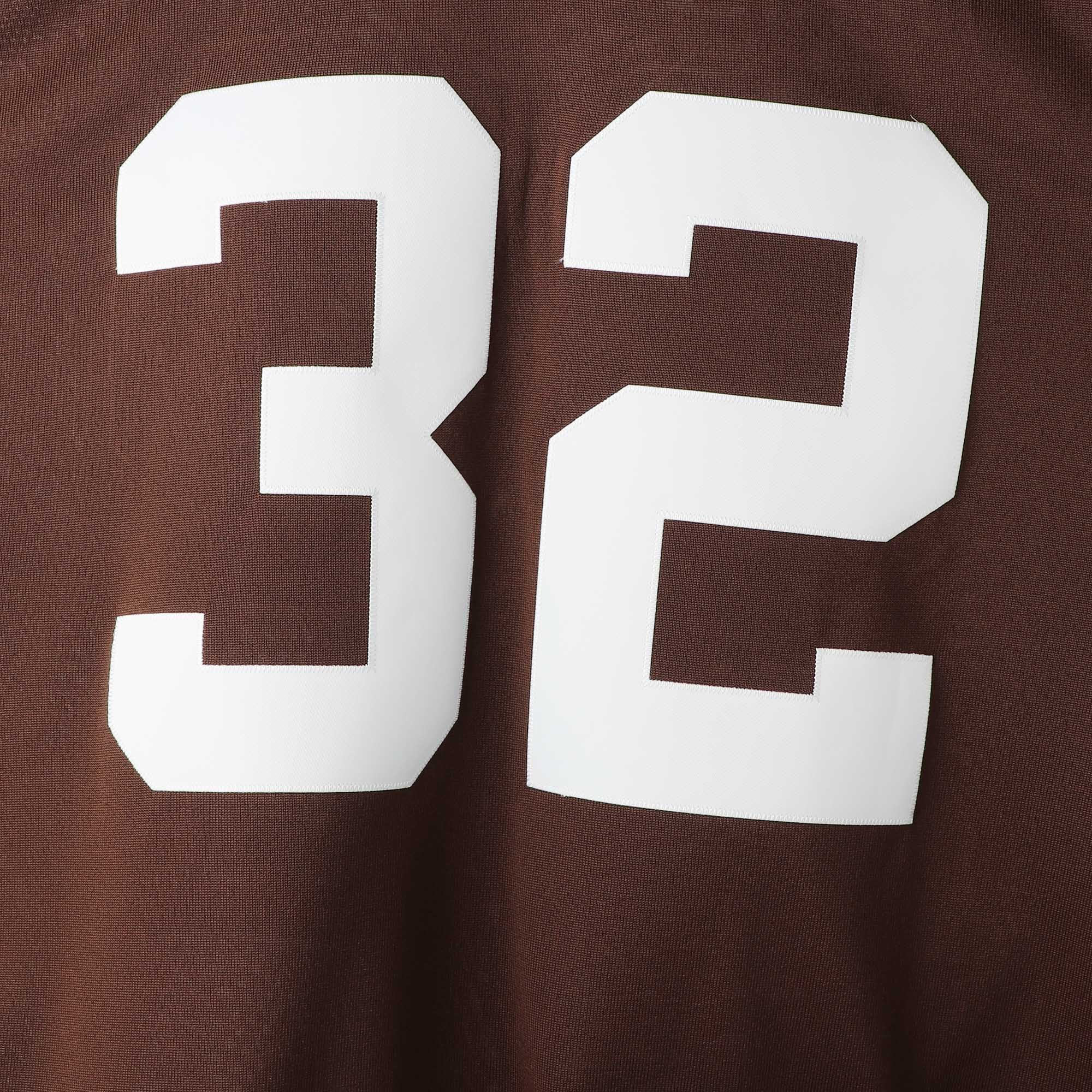 Jim Brown Cleveland Browns 1964 Throwback Retired Player Jersey - Brown - Image 5
