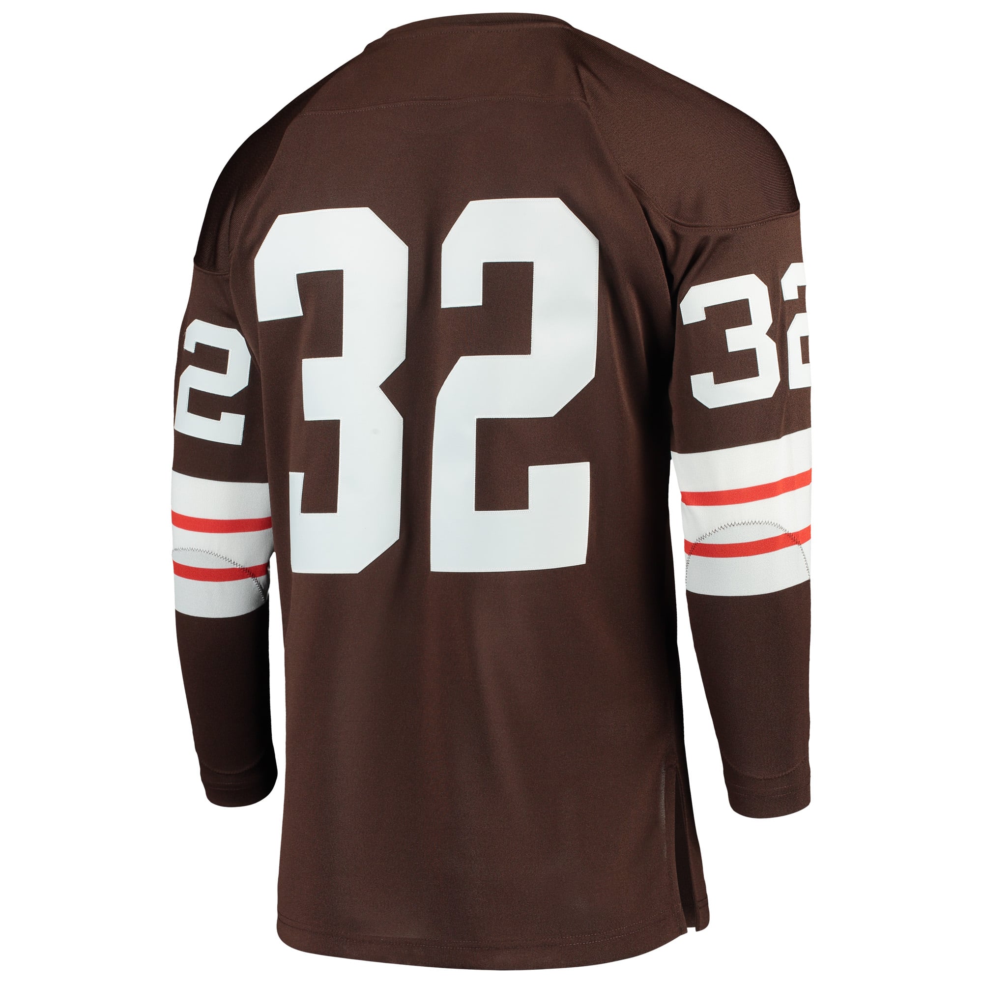 Jim Brown Cleveland Browns 1964 Throwback Retired Player Jersey - Brown - Image 4