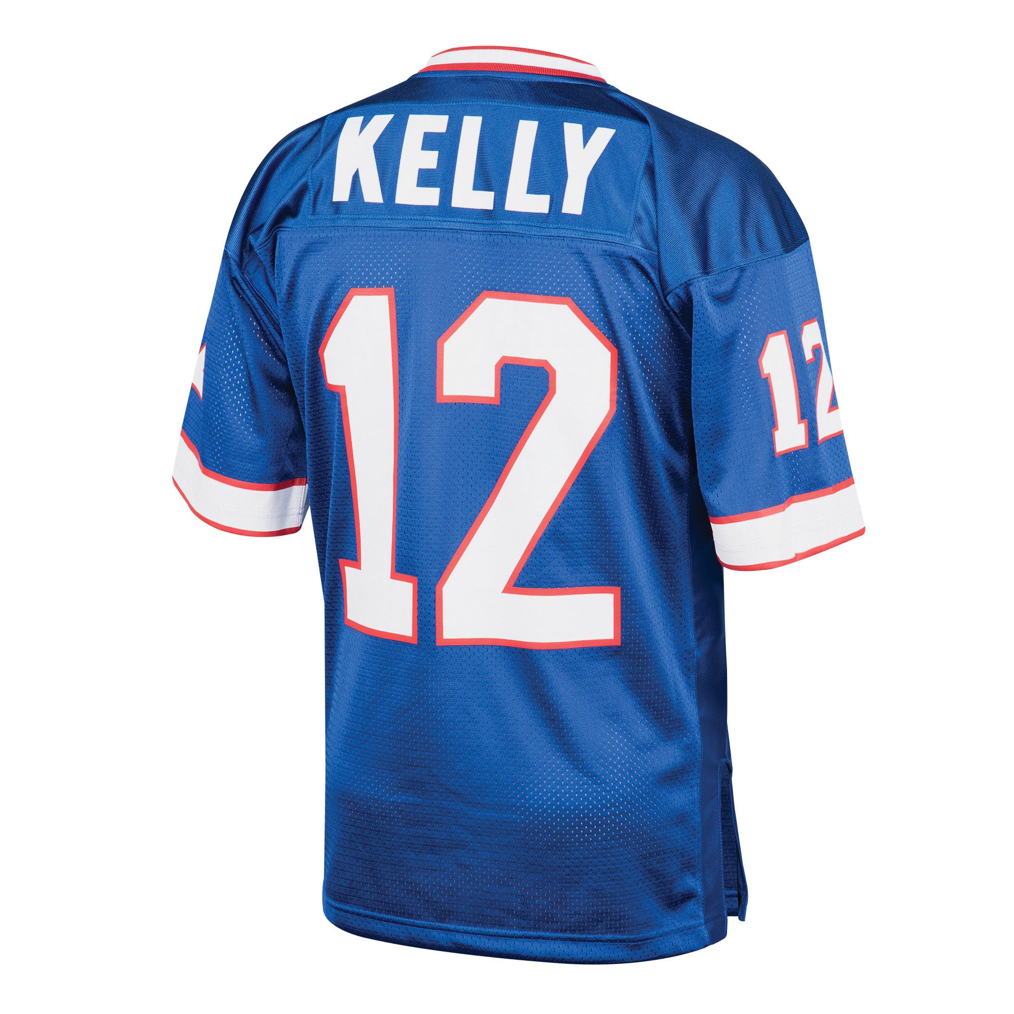 Jim Kelly Buffalo Bills 1994 Throwback Retired Player Jersey - Royal - Image 4