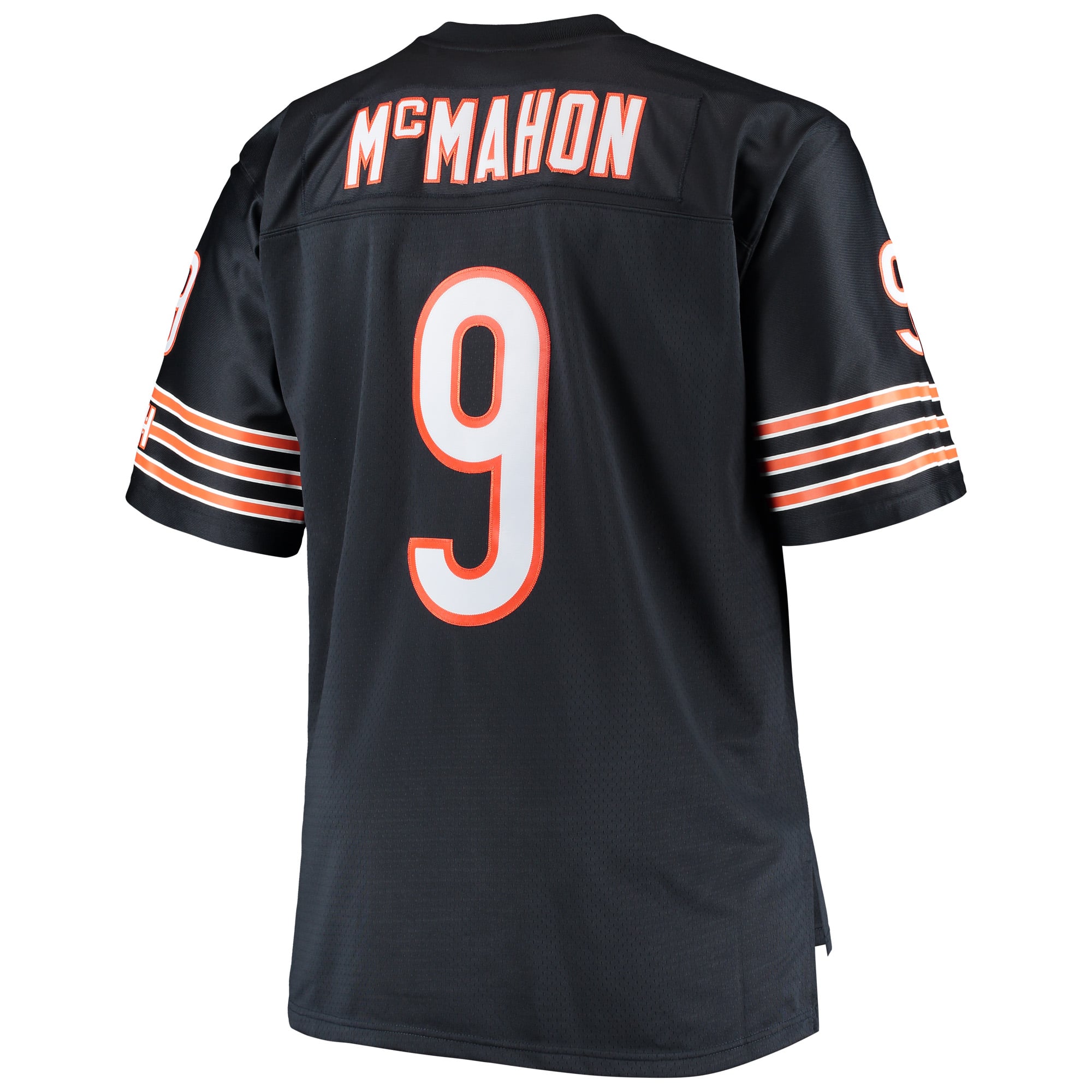 Jim McMahon Chicago Bears Big & Tall 1985 Retired Player Jersey - Navy - Image 4