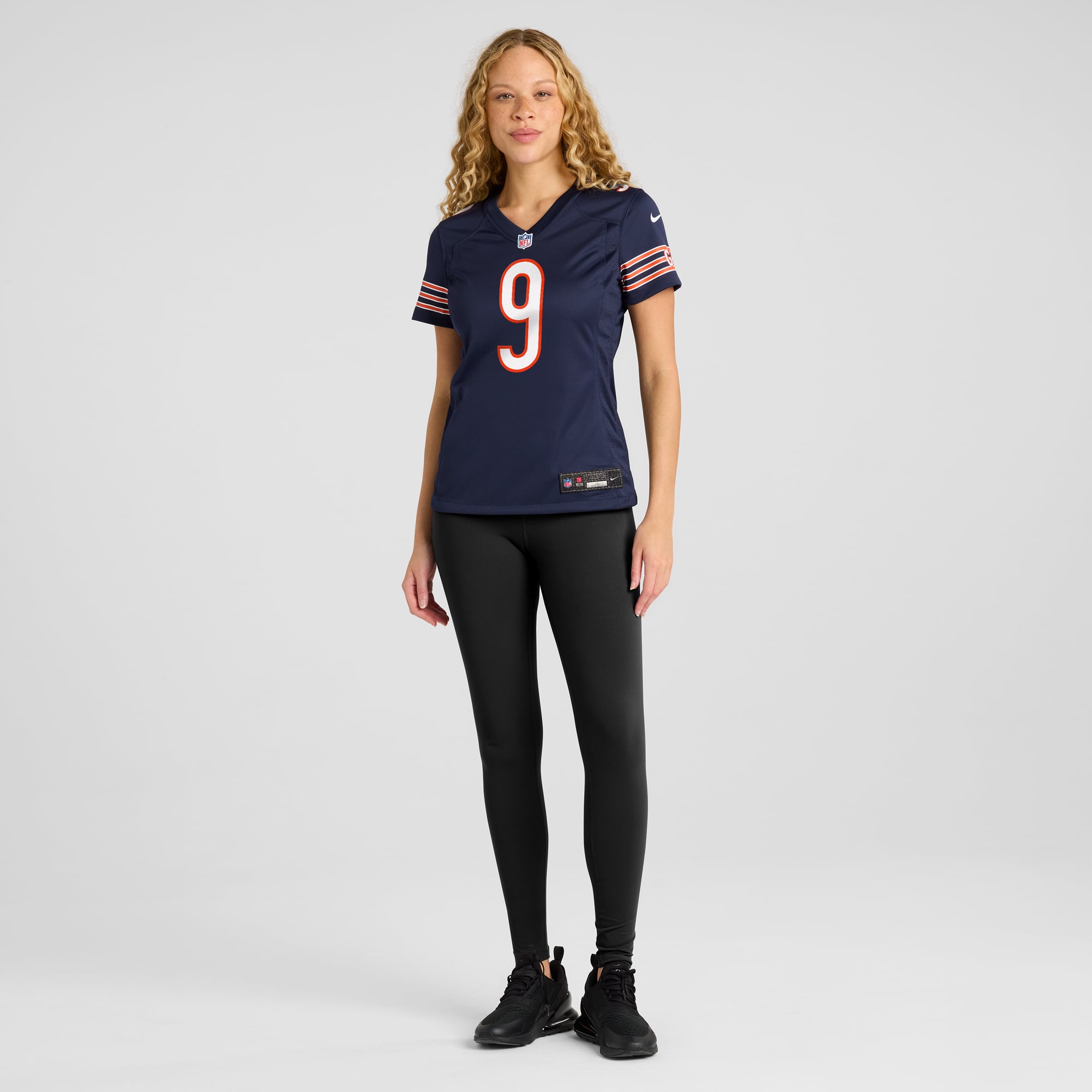 Jim McMahon Chicago Bears Women's Game Retired Player Jersey - Navy - Image 5