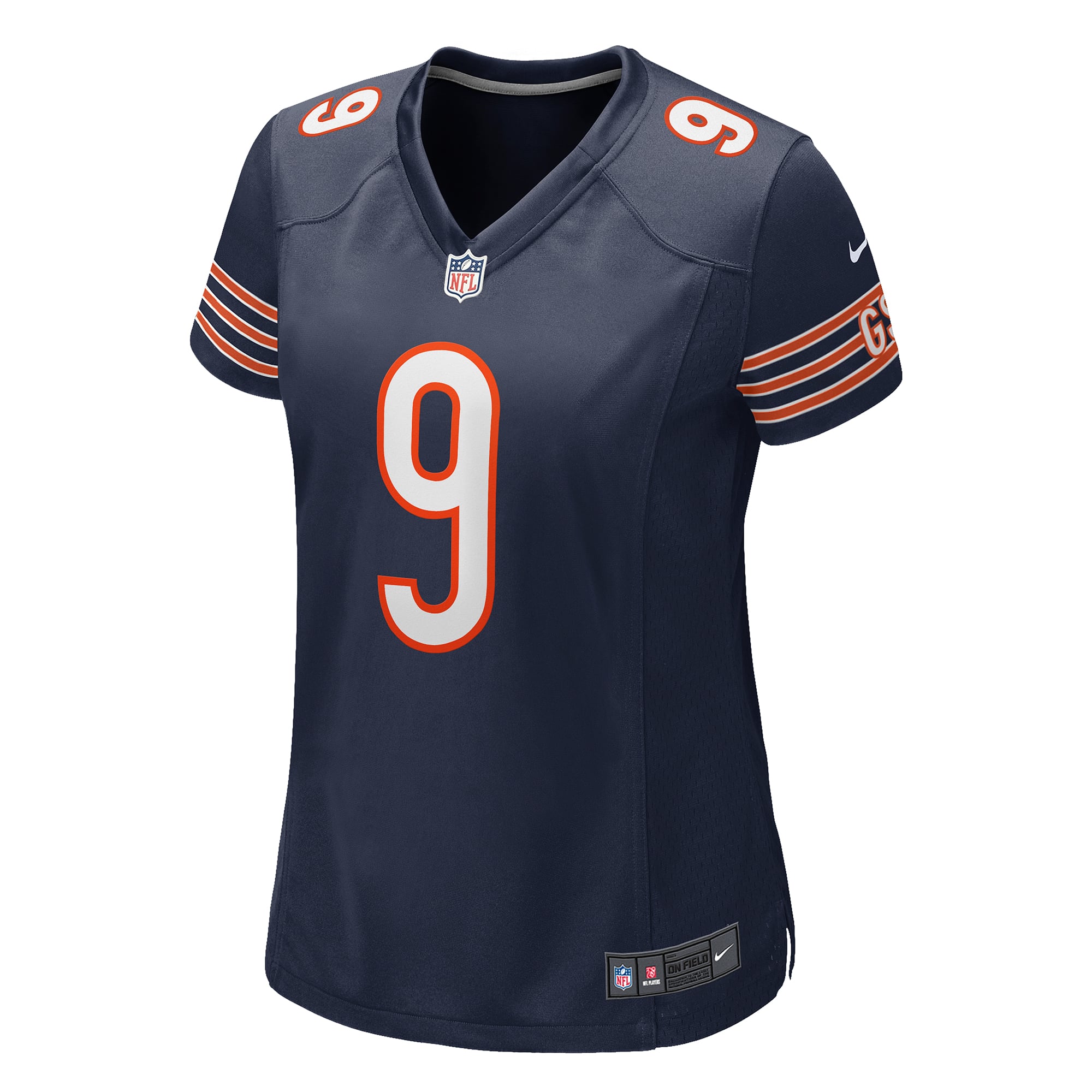 Jim McMahon Chicago Bears Women's Game Retired Player Jersey - Navy - Image 3