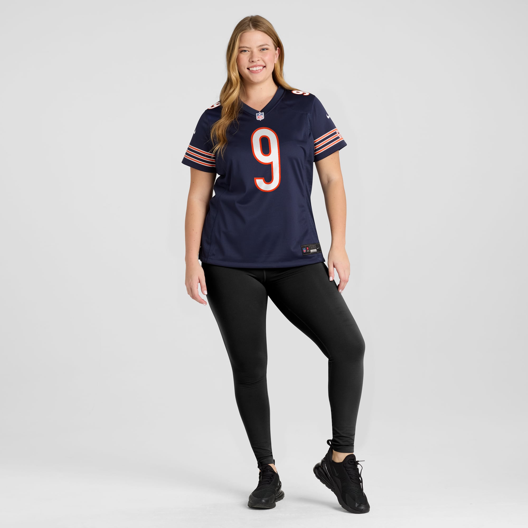 Jim McMahon Chicago Bears Women's Game Retired Player Jersey - Navy - Image 7