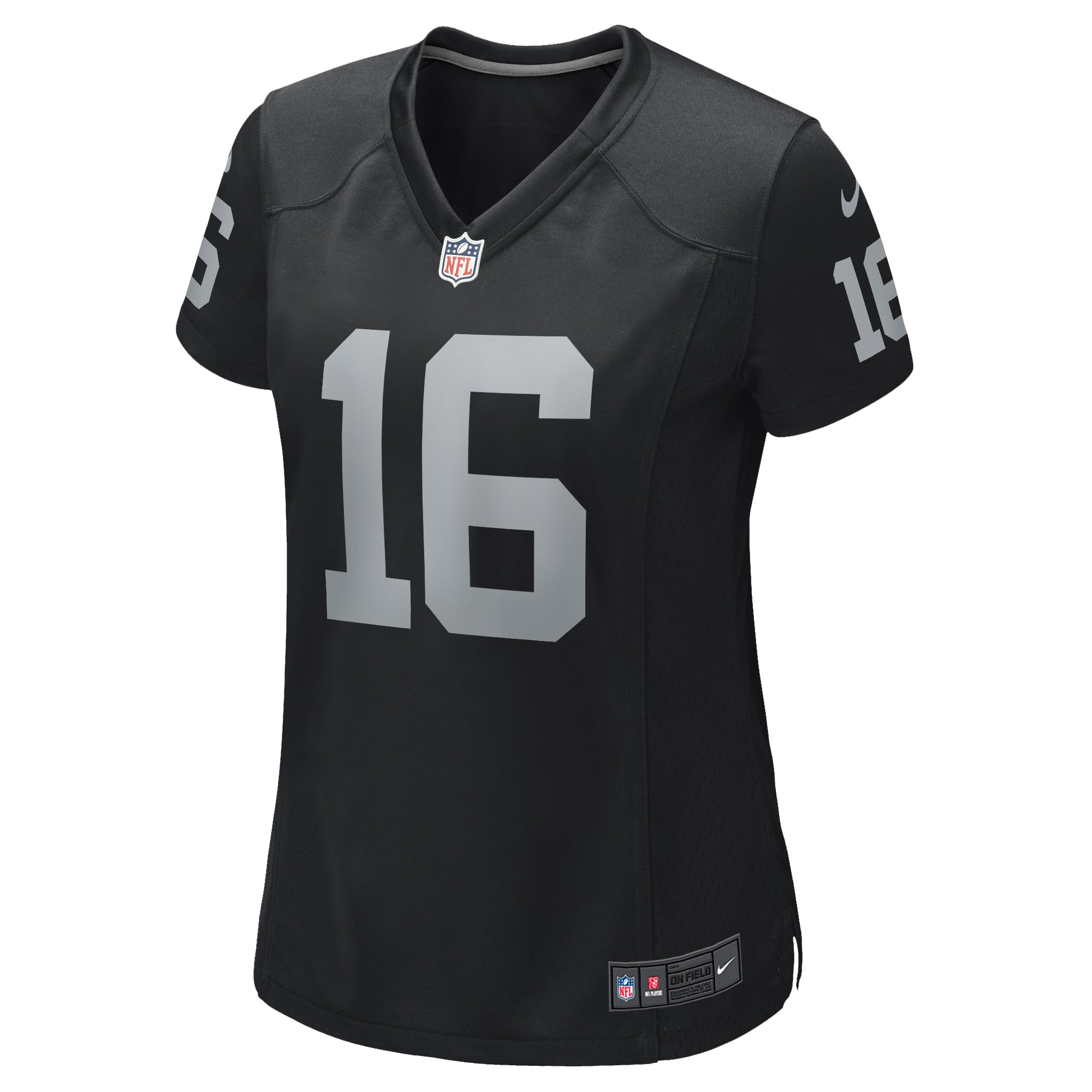 Jim Plunkett Las Vegas Raiders Women's Game Retired Player Jersey - Black - Image 3