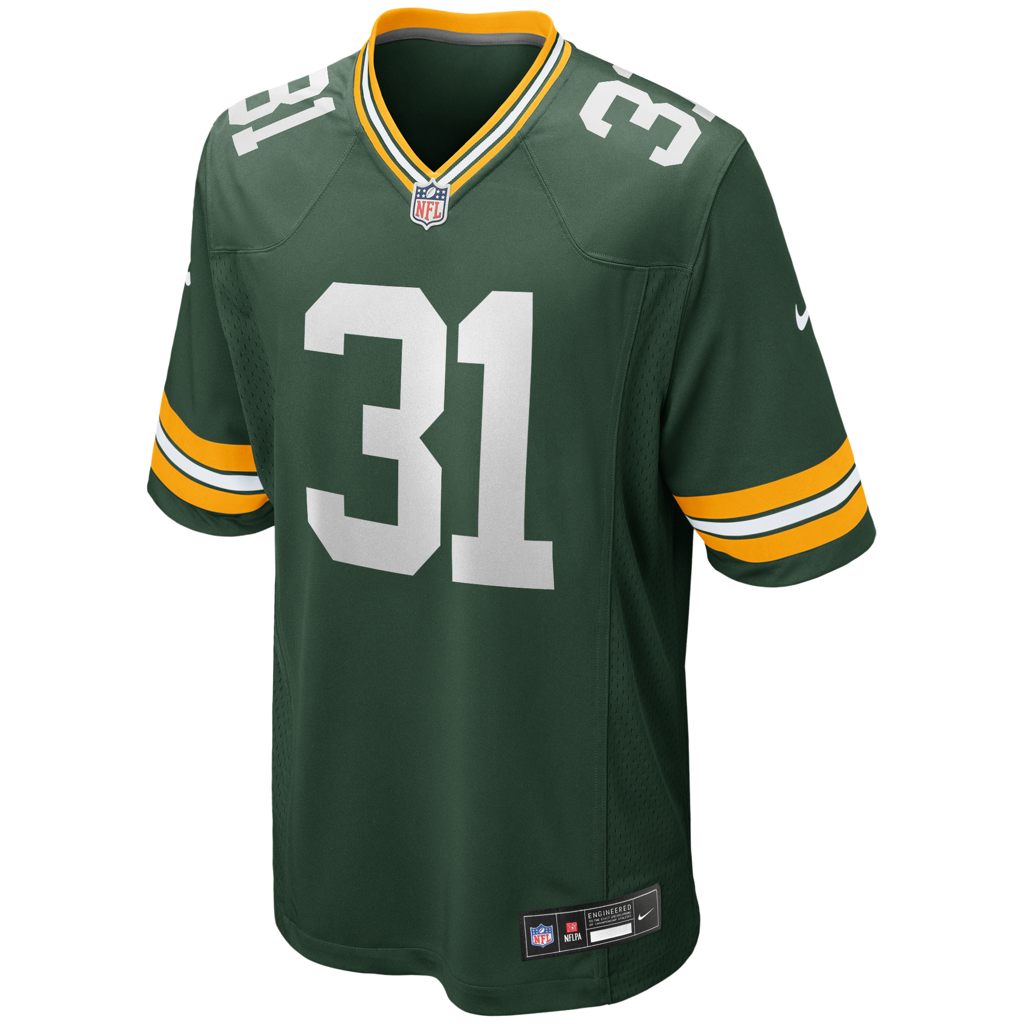 Jim Taylor Green Bay Packers Game Retired Player Jersey - Green - Image 3