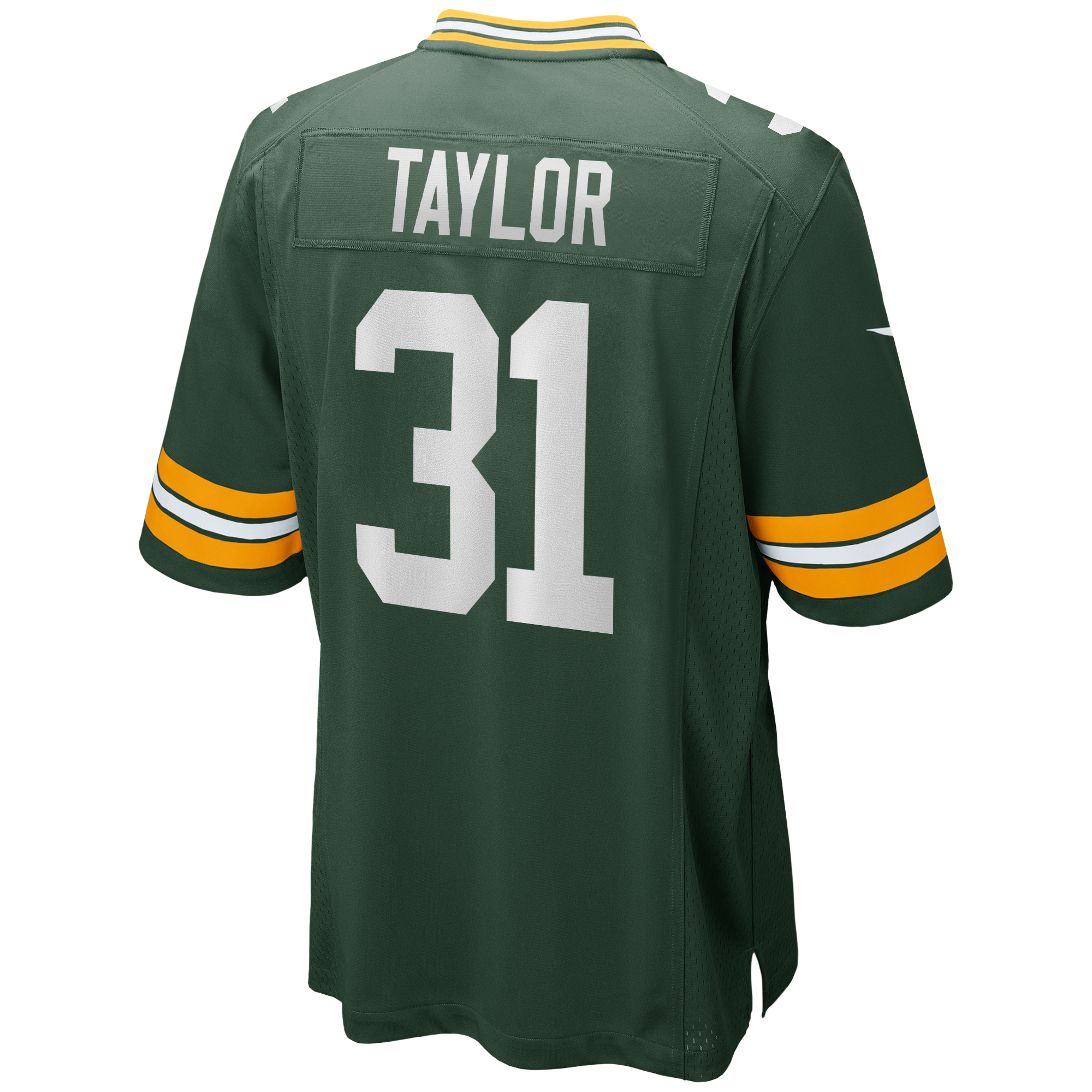 Jim Taylor Green Bay Packers Game Retired Player Jersey - Green - Image 4