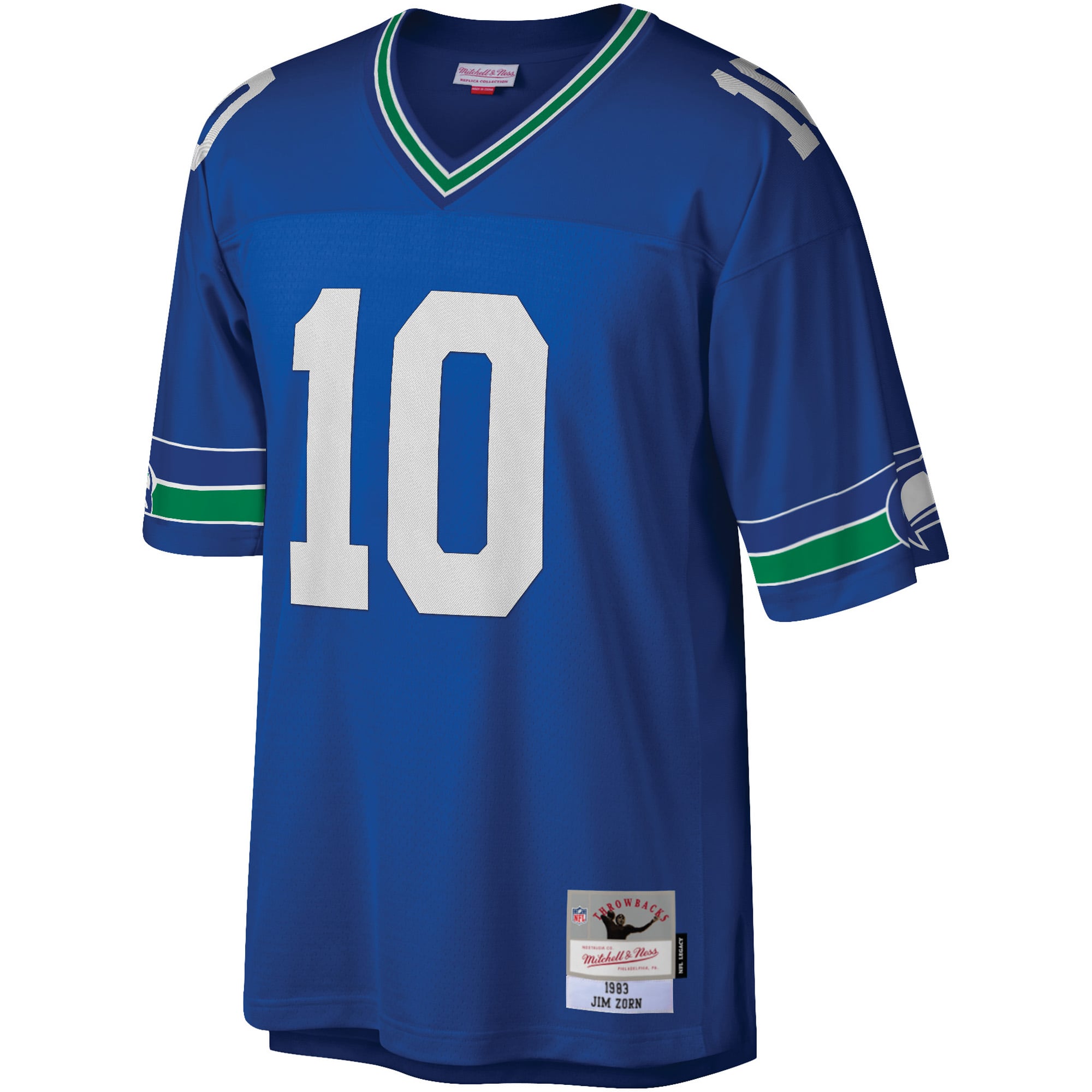 Jim Zorn Seattle Seahawks Legacy Jersey - Royal - Image 3