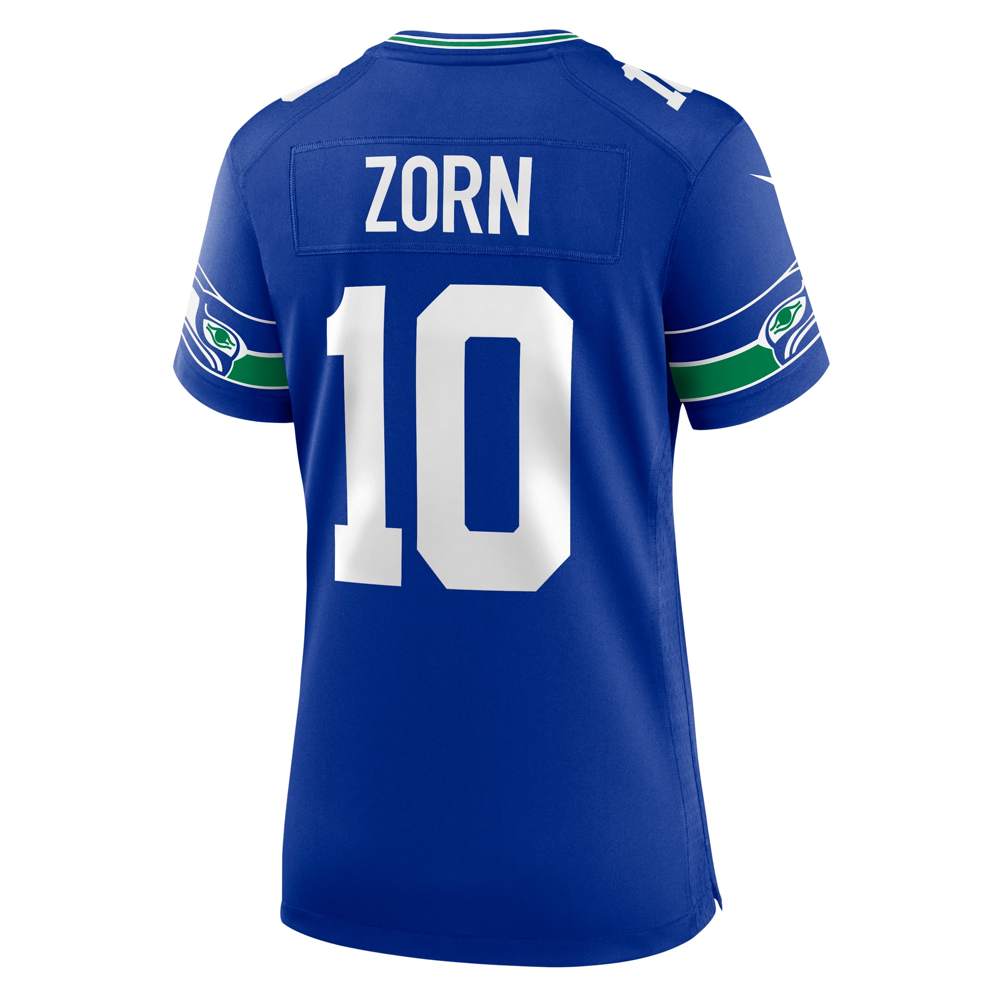 Jim Zorn Seattle Seahawks Women's Throwback Retired Player Game Jersey - Royal - Image 4