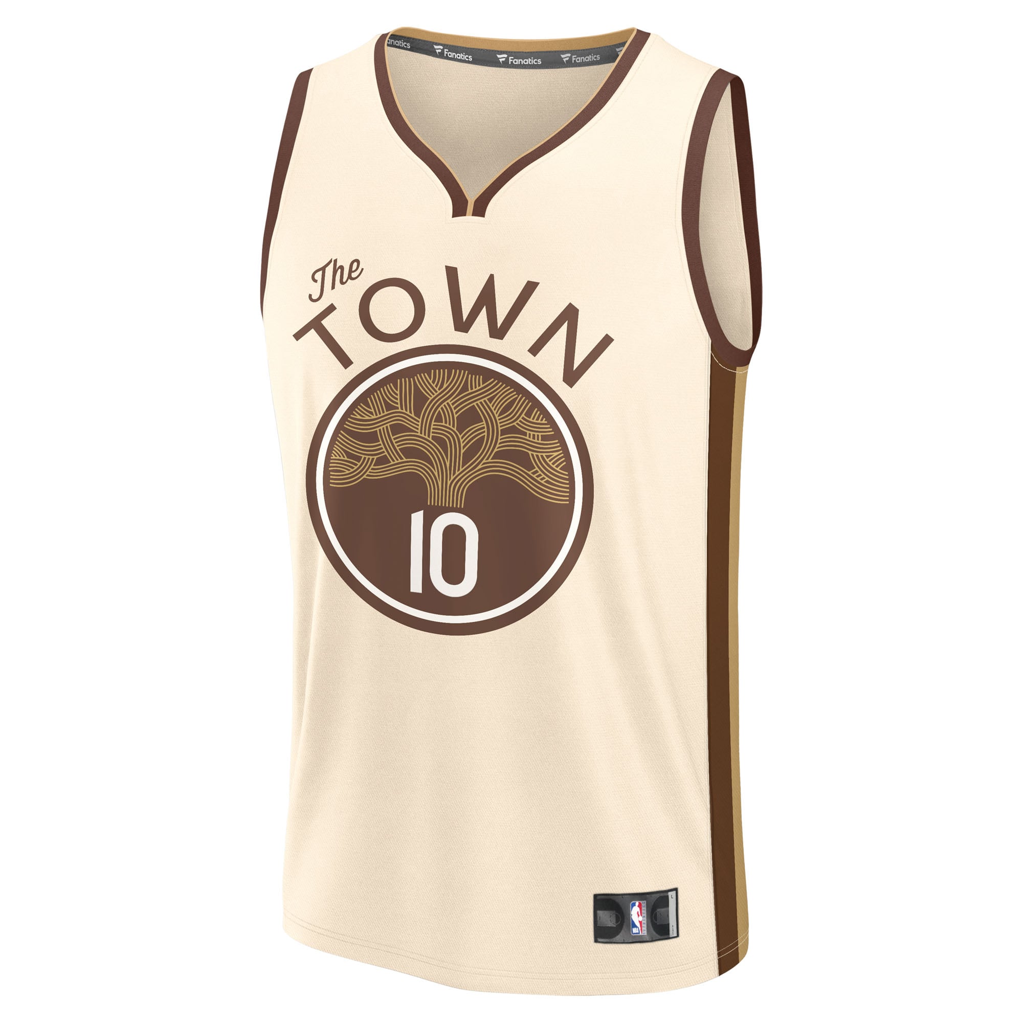 Jimmy Butler III Golden State Warriors Youth 2025/26 City Edition Fast Break Jersey - Tan - Image 3