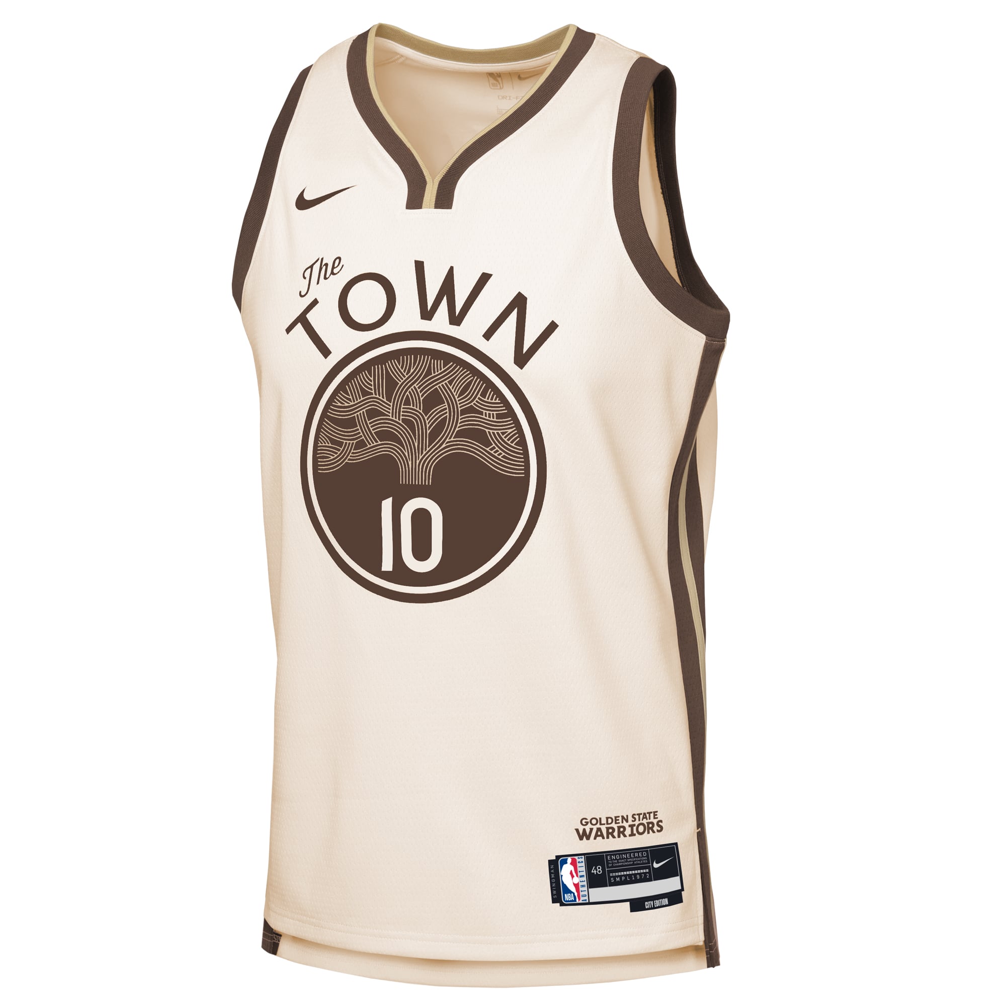 Jimmy Butler III Golden State Warriors Youth 2025/26 City Edition Swingman Jersey - Tan - Image 3