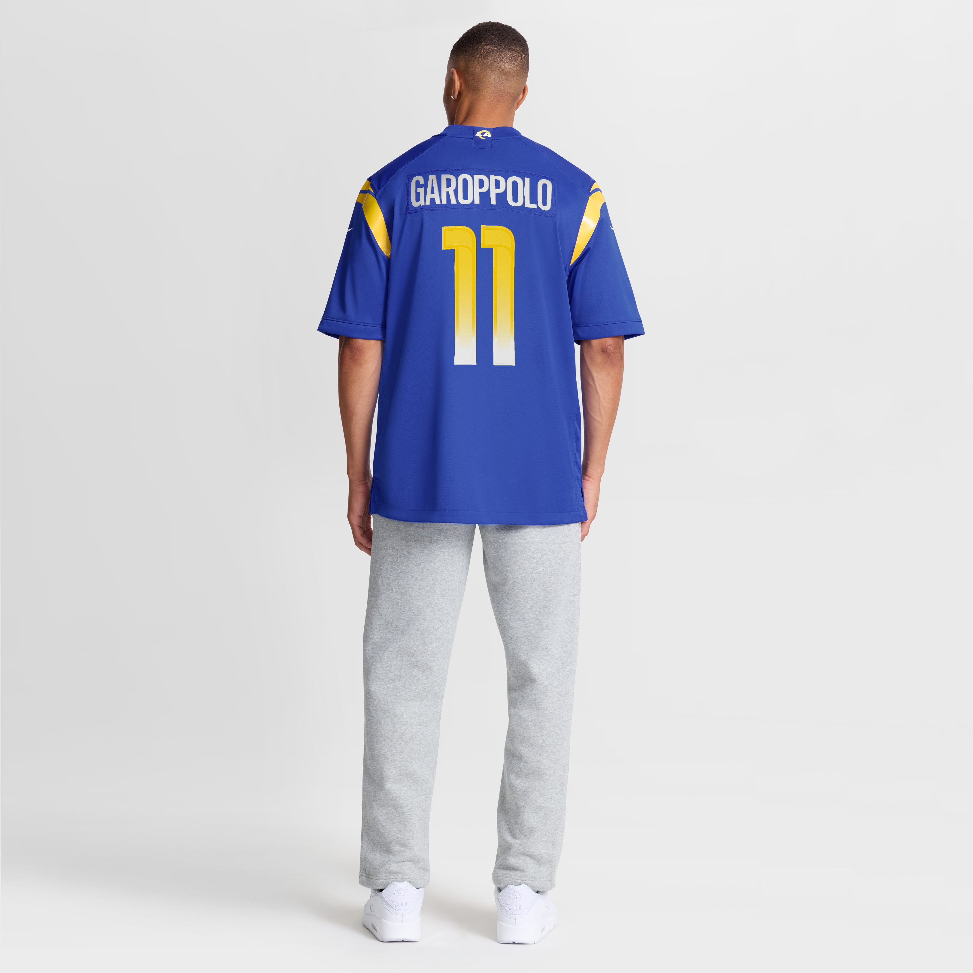 Jimmy Garoppolo Los Angeles Rams Game Jersey - Royal - Image 9