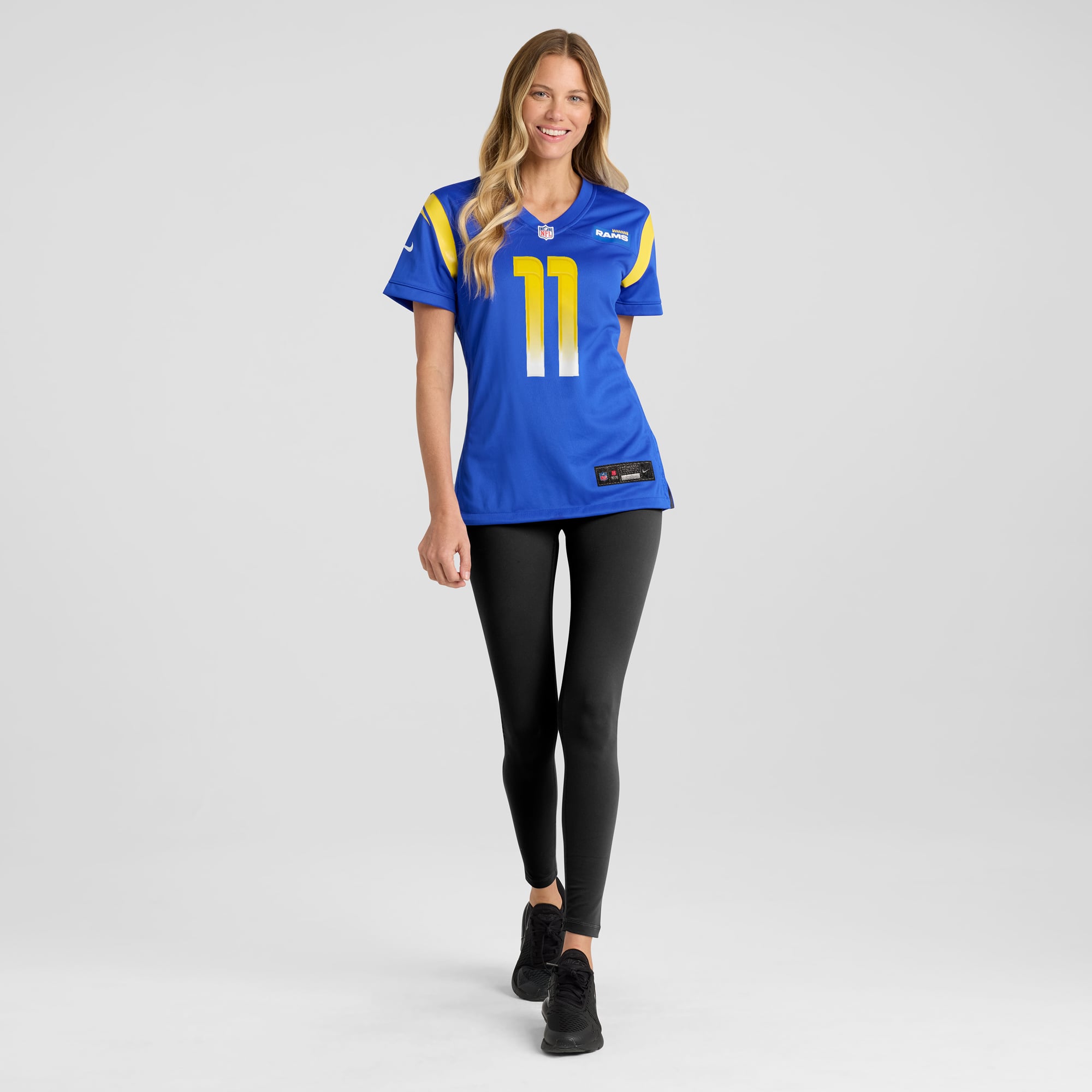 Jimmy Garoppolo Los Angeles Rams Women's Team Game Jersey - Royal - Image 5