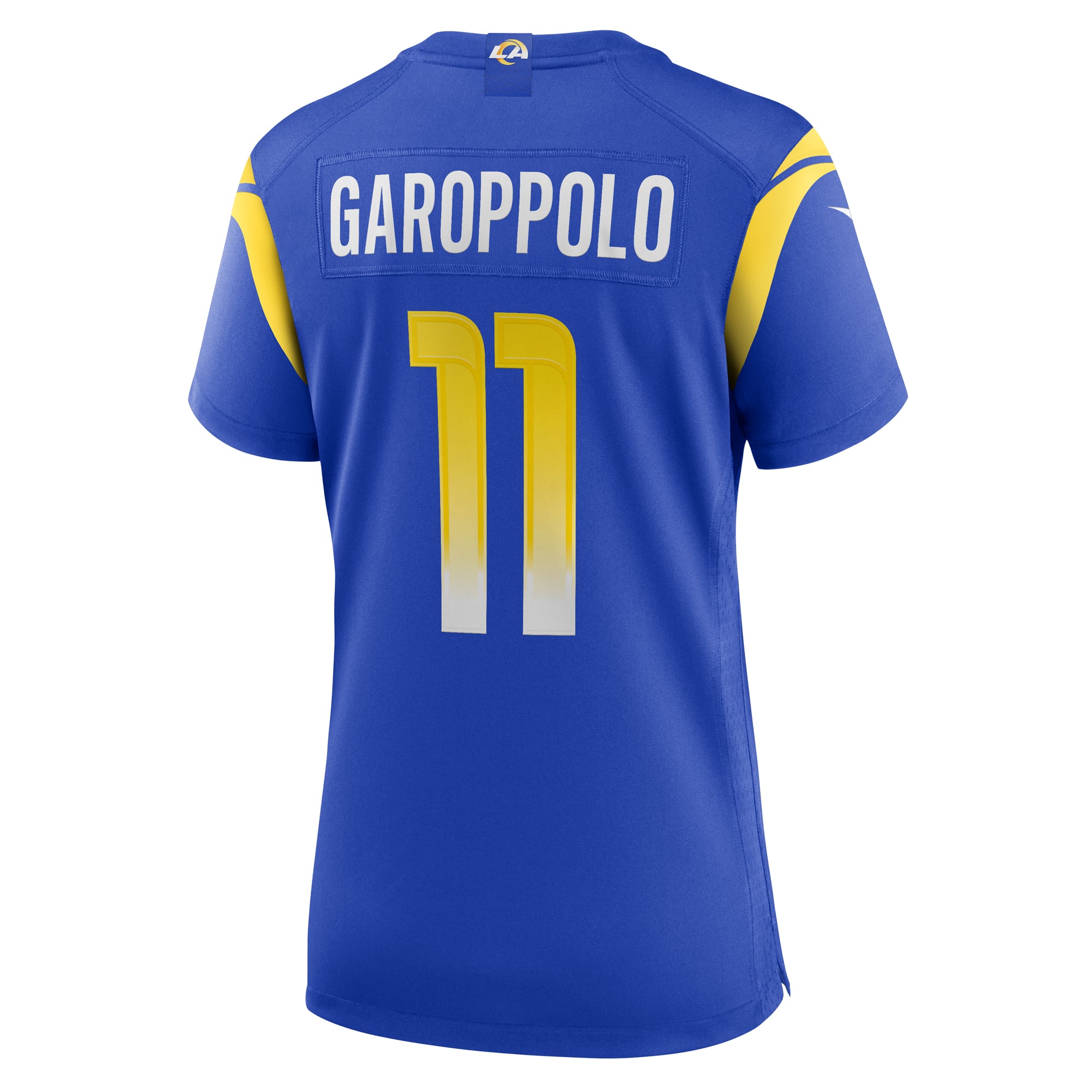 Jimmy Garoppolo Los Angeles Rams Women's Team Game Jersey - Royal - Image 4