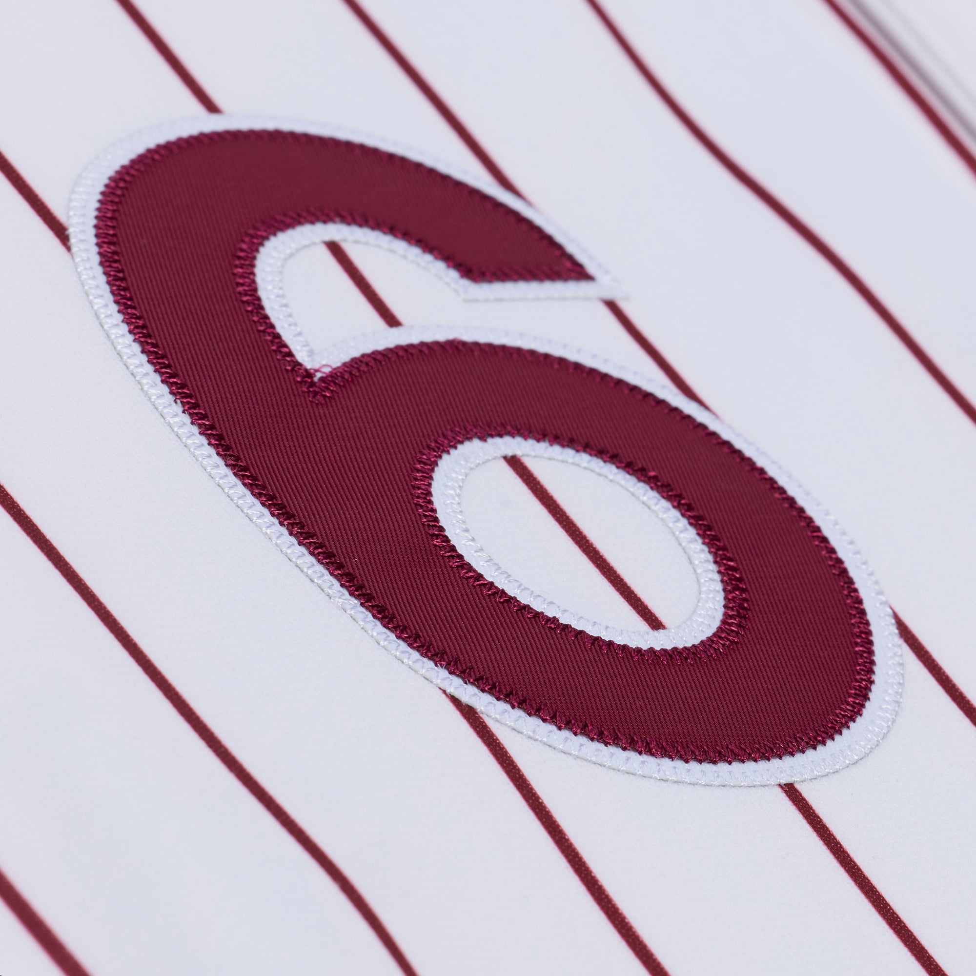 Jimmy Rollins Philadelphia Phillies 2003 Cooperstown Collection Jersey - White - Image 5