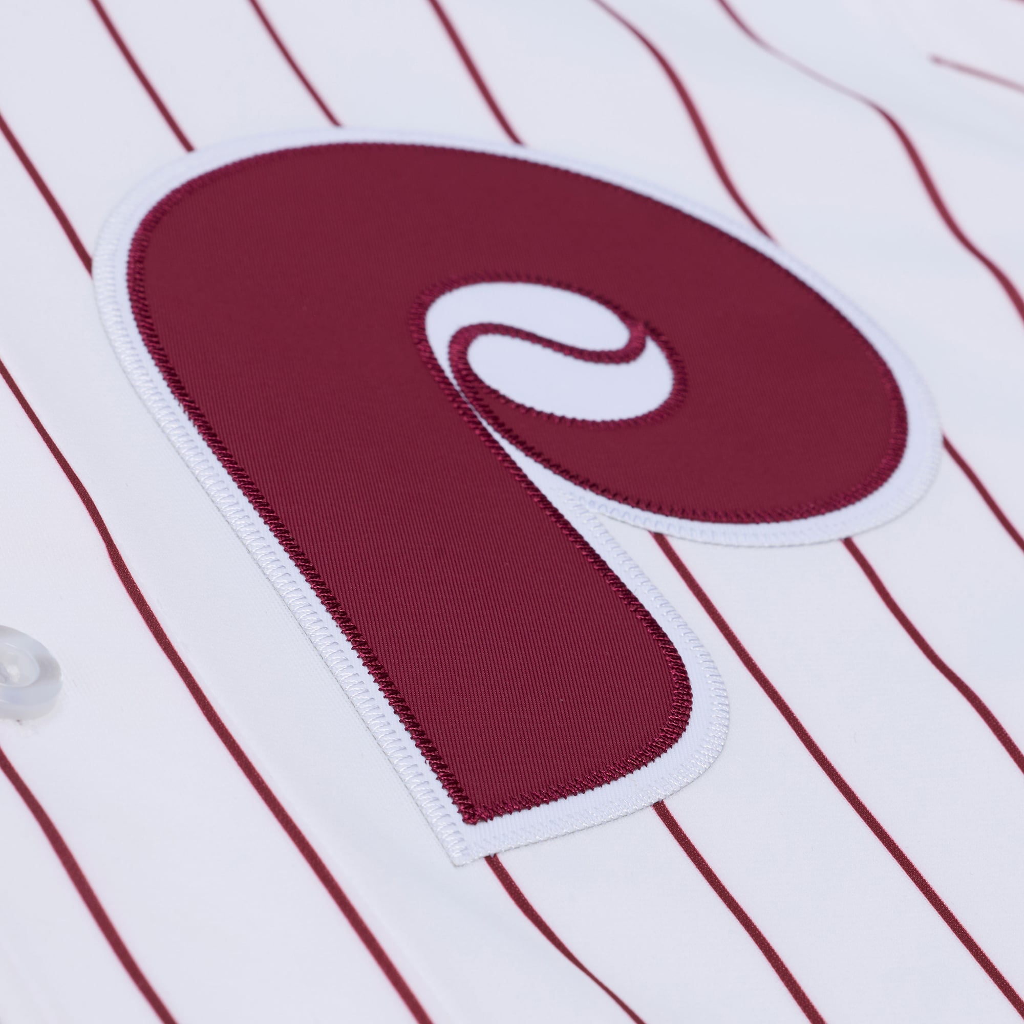 Jimmy Rollins Philadelphia Phillies 2003 Cooperstown Collection Jersey - White - Image 7