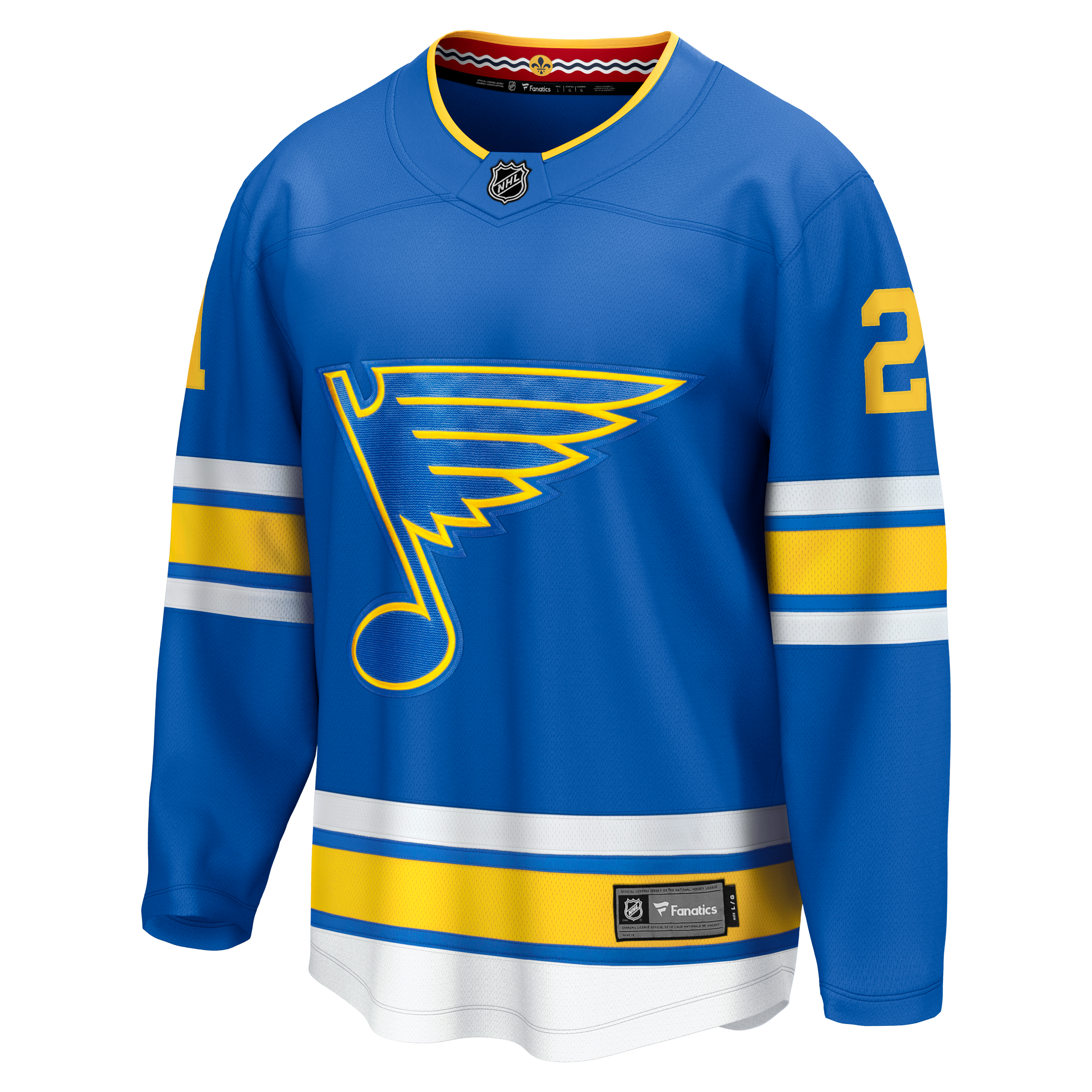 Jimmy Snuggerud St. Louis Blues Home Breakaway Jersey - Blue - Image 3