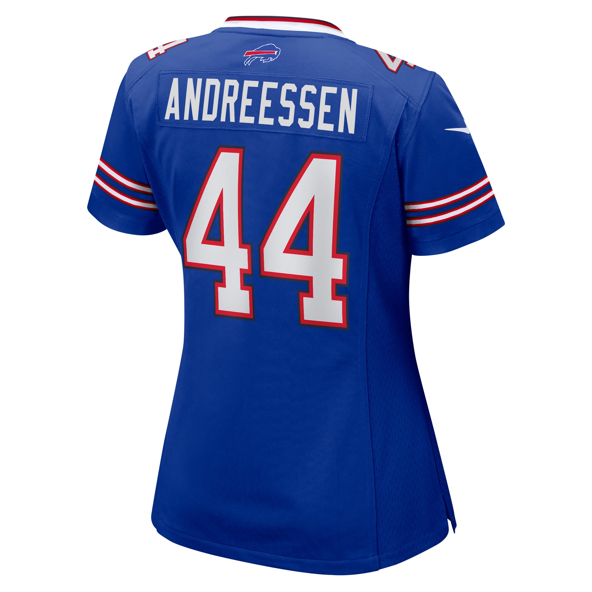 Joe Andreessen Buffalo Bills Women's Game Jersey - Royal - Image 4