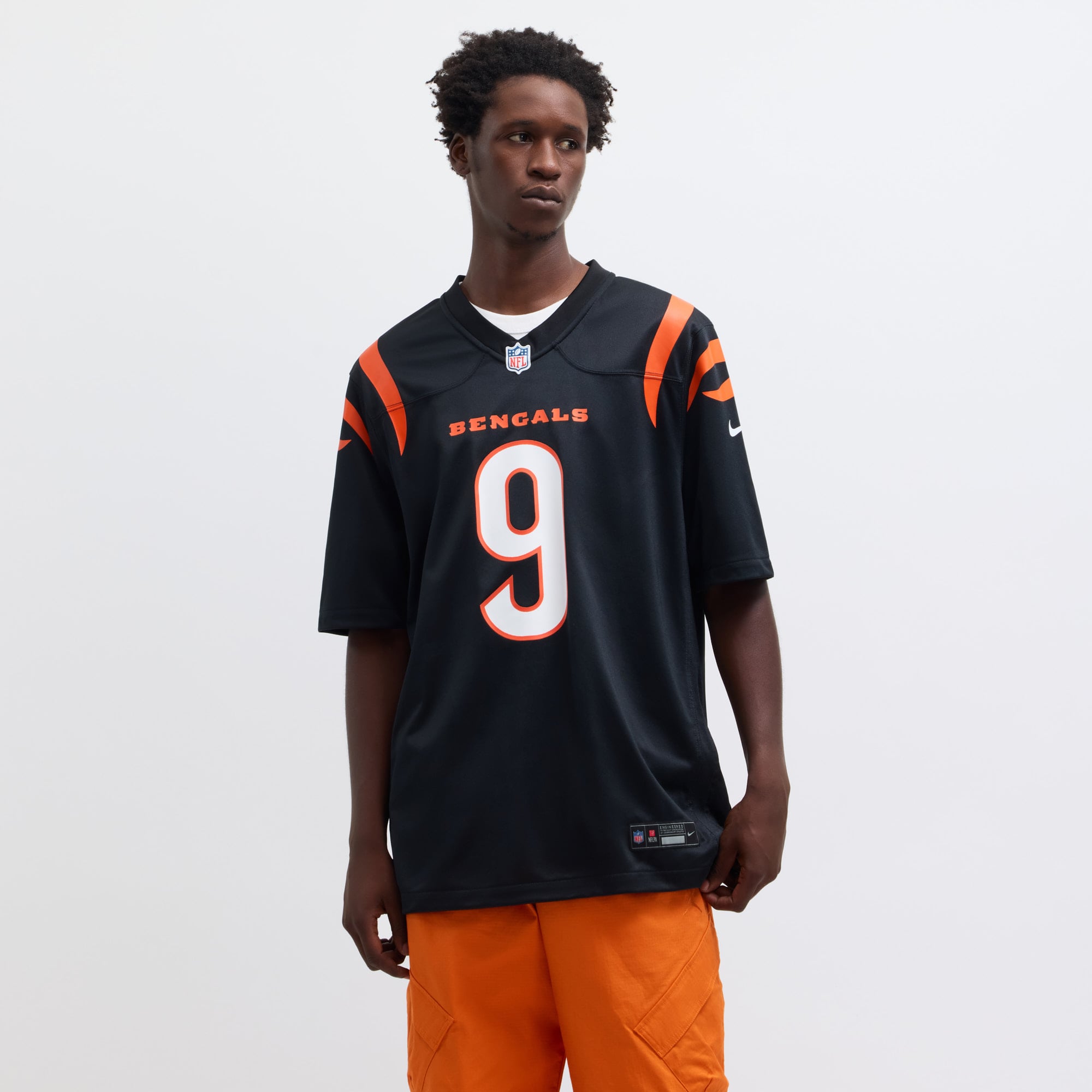 Joe Burrow Cincinnati Bengals Alternate Game Jersey - Black - Image 5