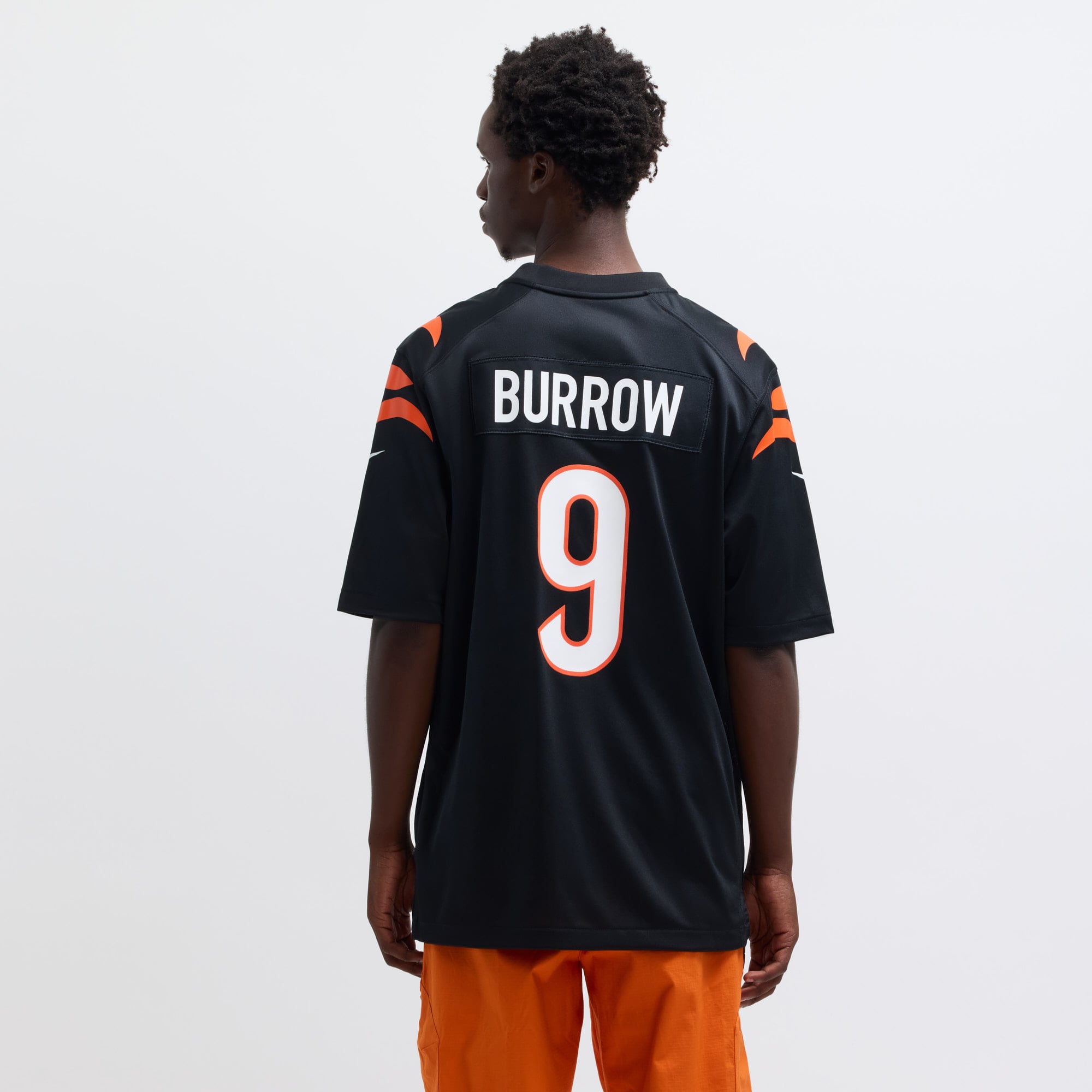 Joe Burrow Cincinnati Bengals Alternate Game Jersey - Black - Image 6