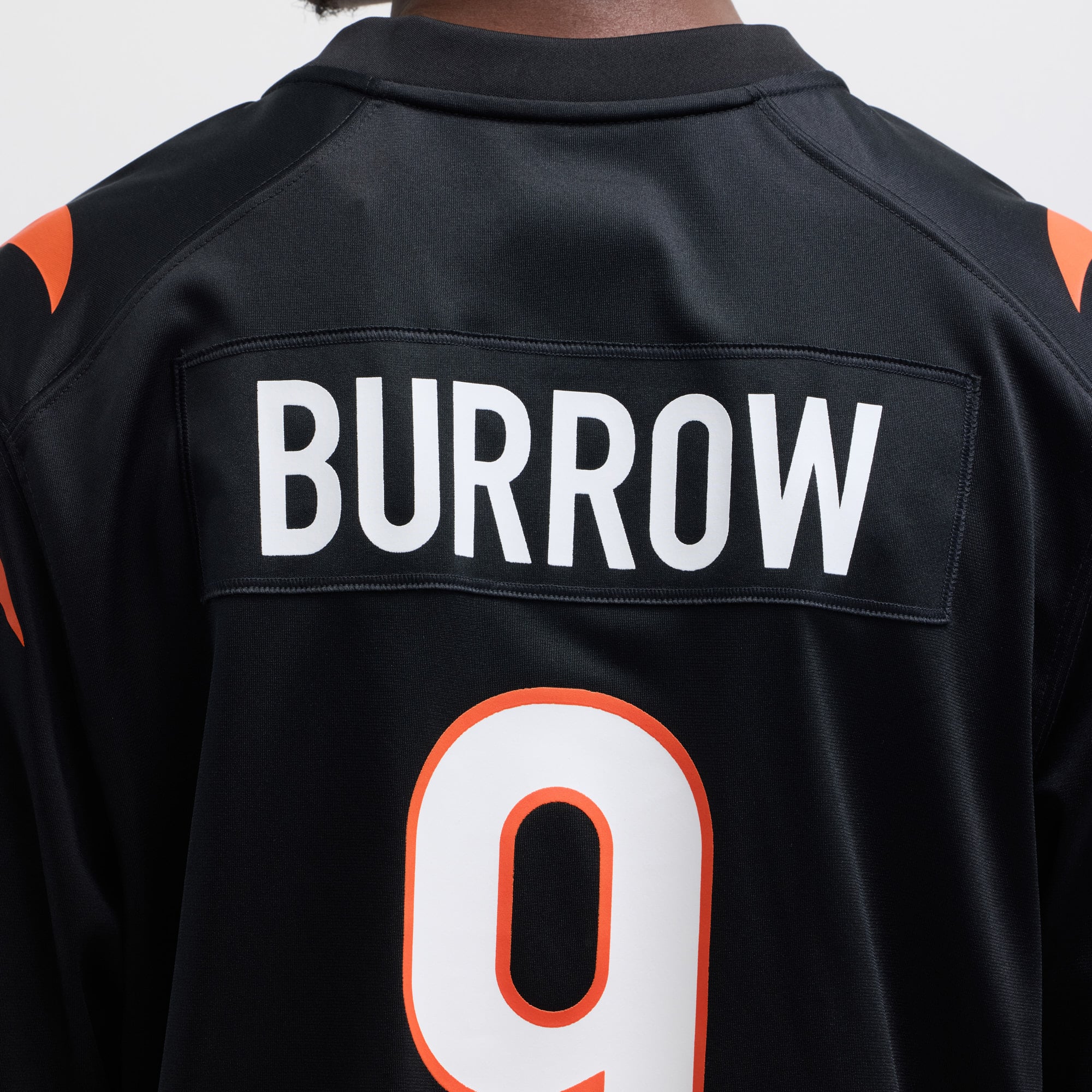 Joe Burrow Cincinnati Bengals Alternate Game Jersey - Black - Image 9