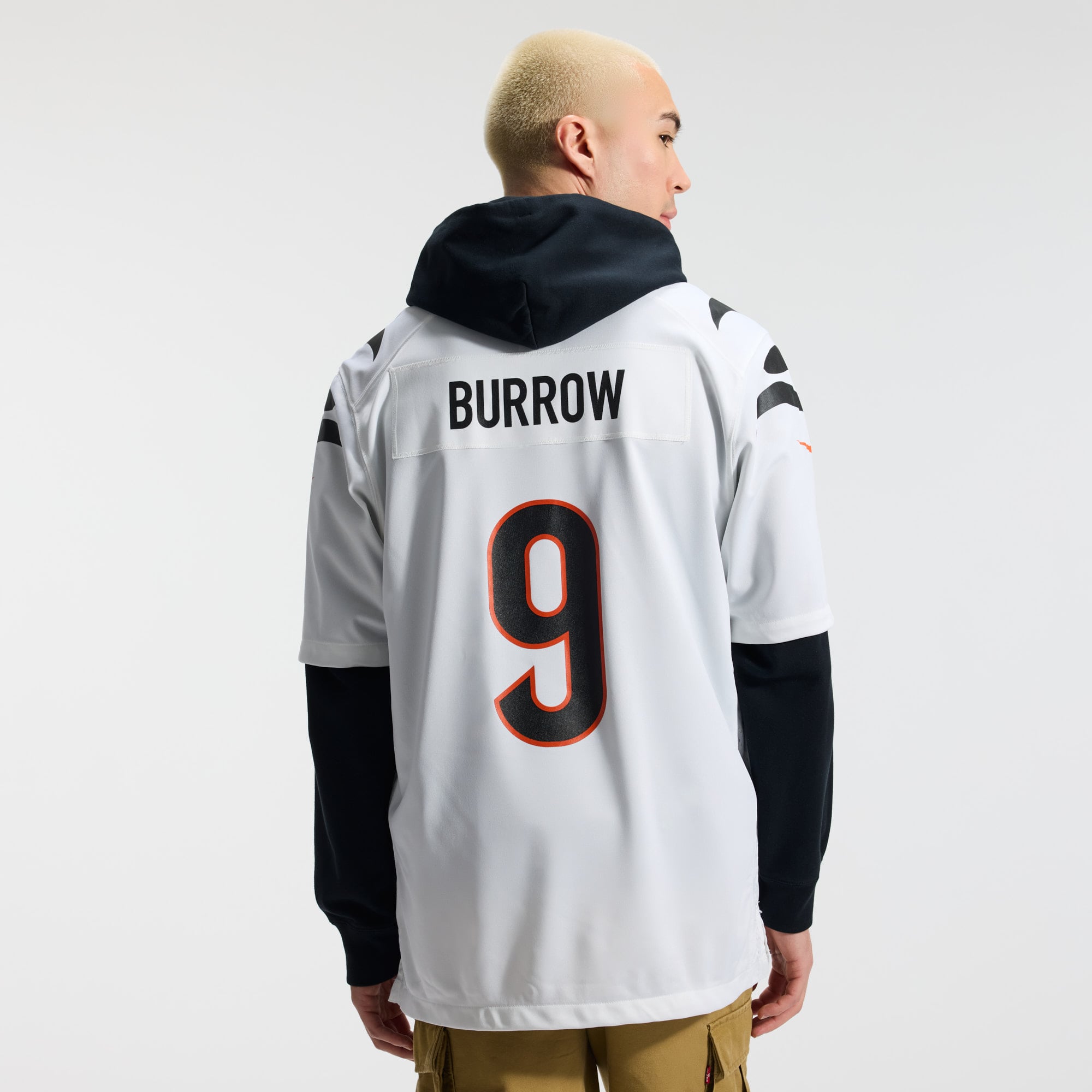 Joe Burrow Cincinnati Bengals Alternate Game Jersey - White - Image 5