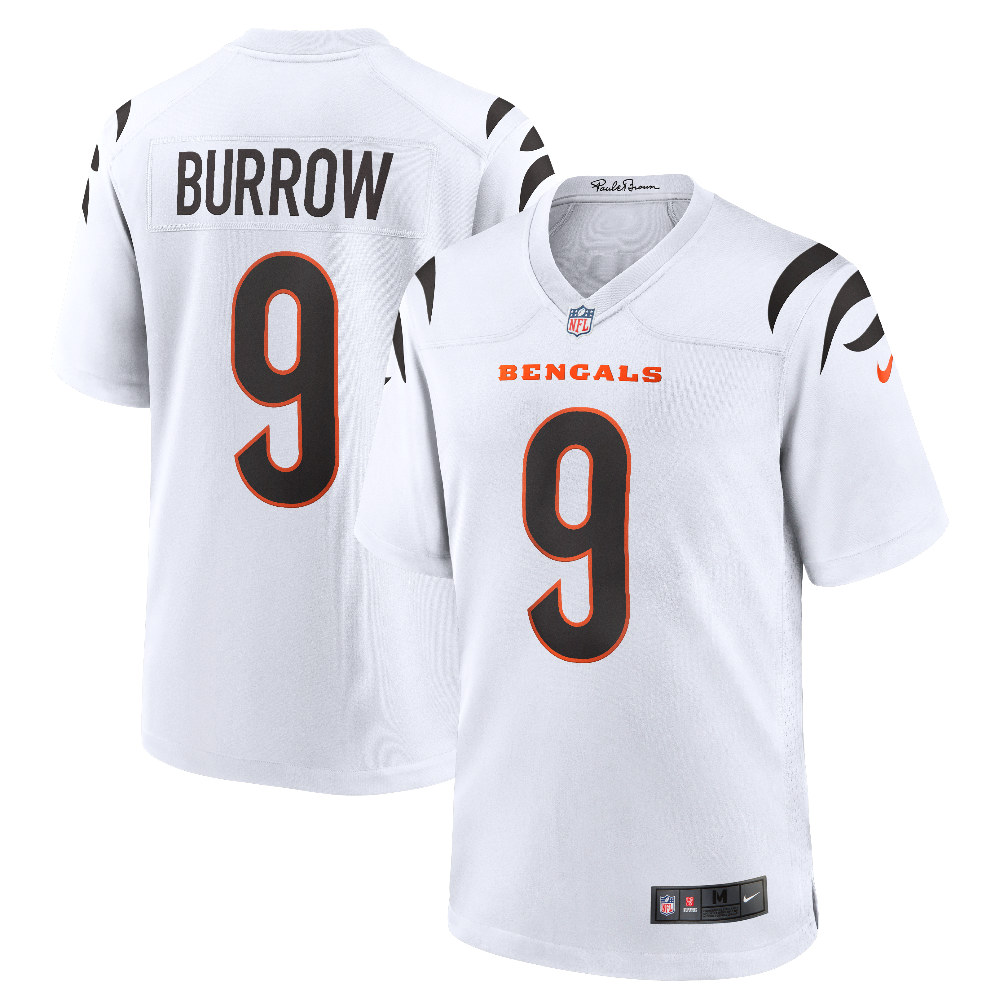 Joe Burrow Cincinnati Bengals Alternate Game Jersey - White