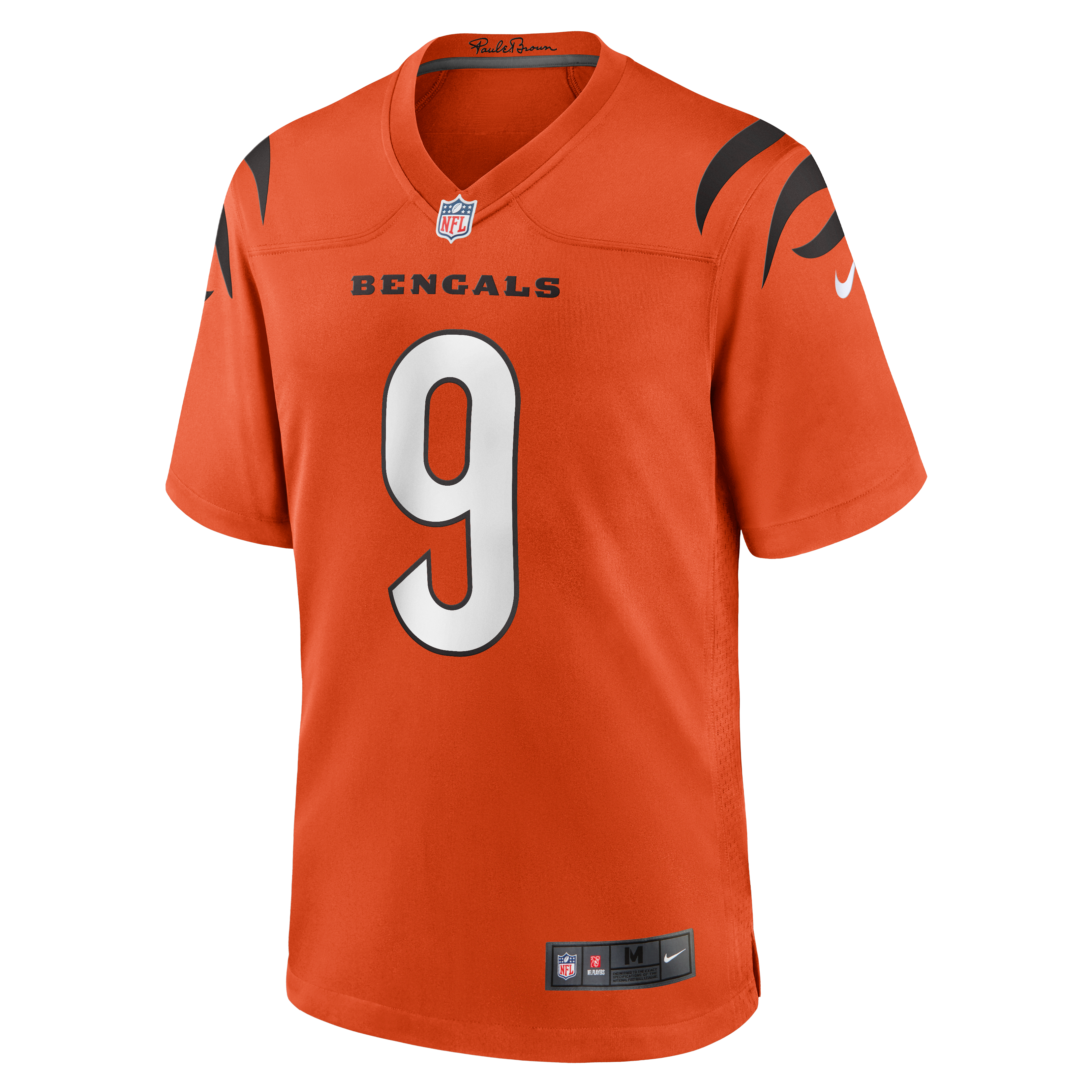 Joe Burrow Cincinnati Bengals Game Jersey - Orange - Image 8