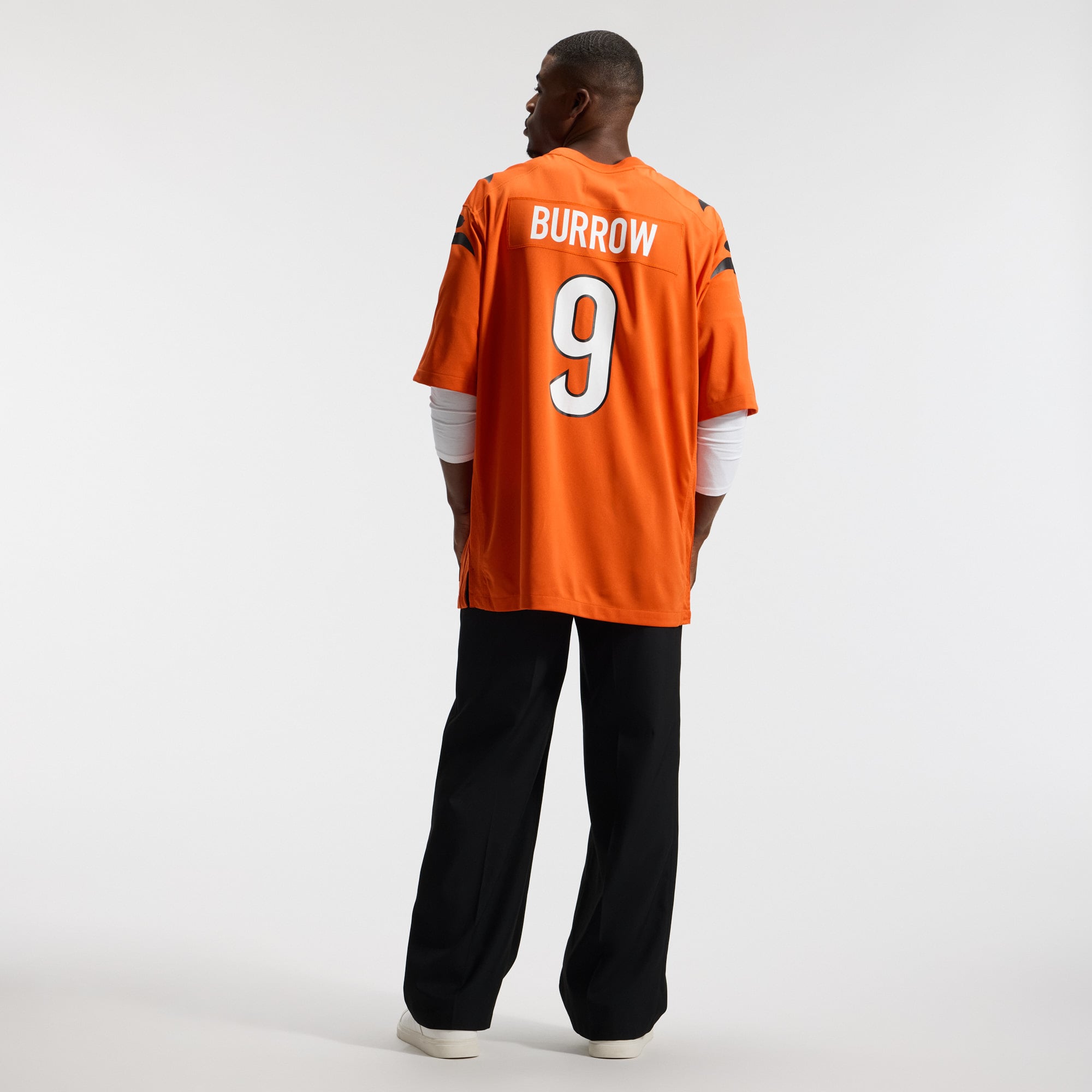 Joe Burrow Cincinnati Bengals Game Jersey - Orange - Image 7