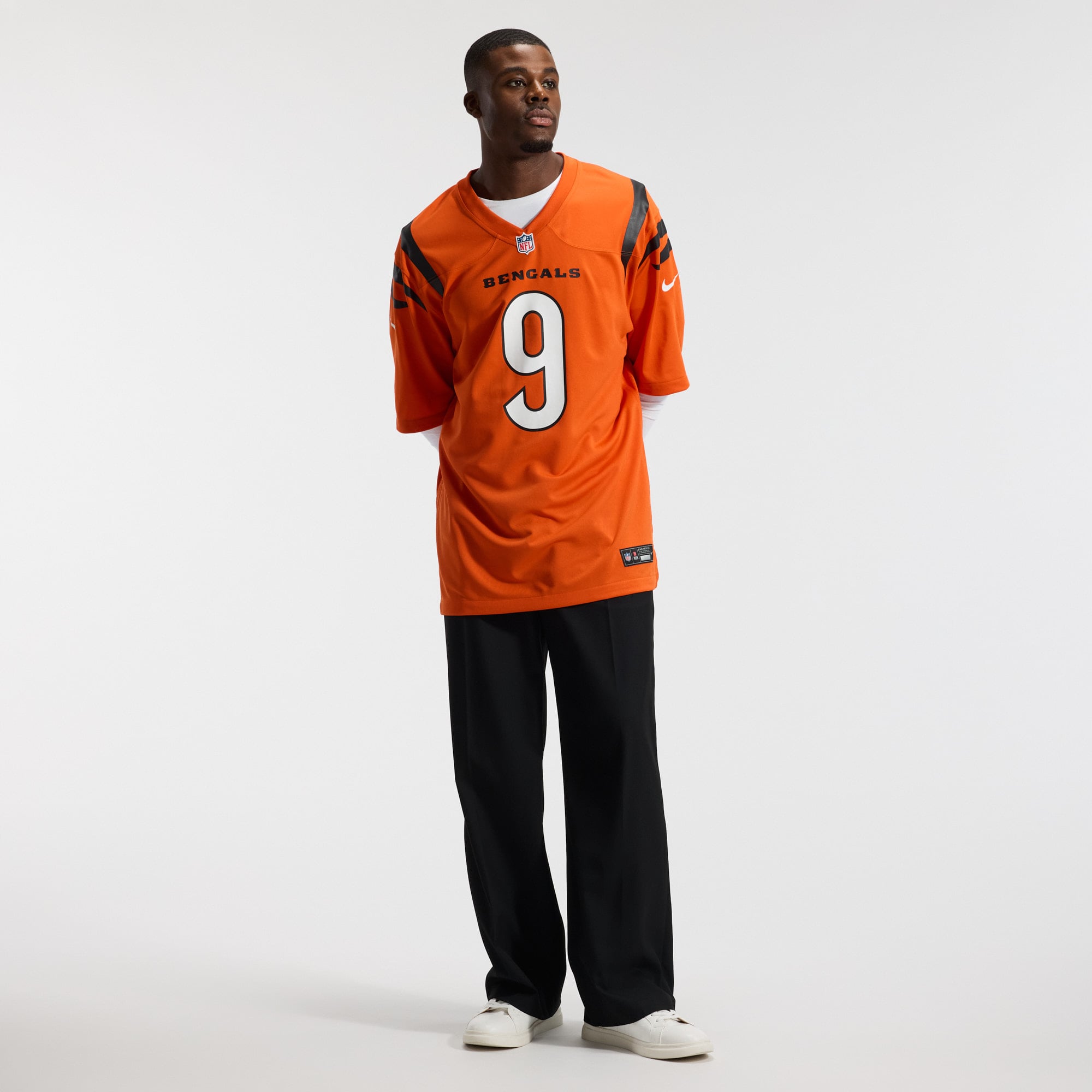 Joe Burrow Cincinnati Bengals Game Jersey - Orange - Image 6