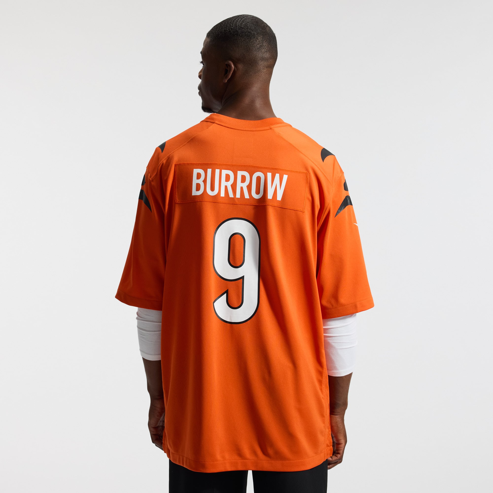 Joe Burrow Cincinnati Bengals Game Jersey - Orange - Image 5