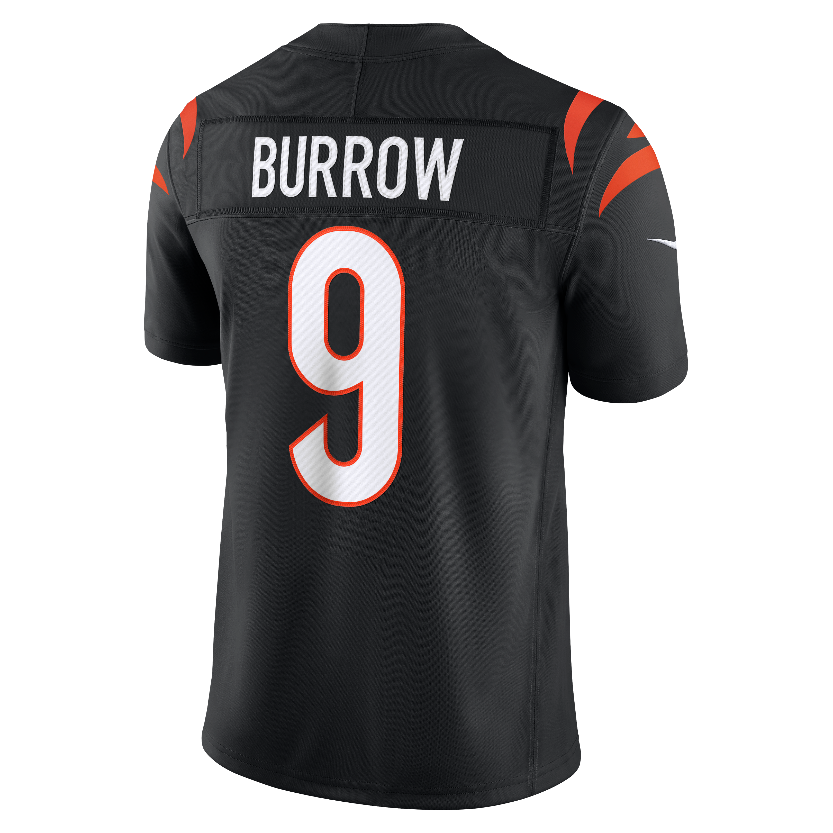 Joe Burrow Cincinnati Bengals Team Vapor F.U.S.E. Stitched Limited Jersey - Black - Image 8