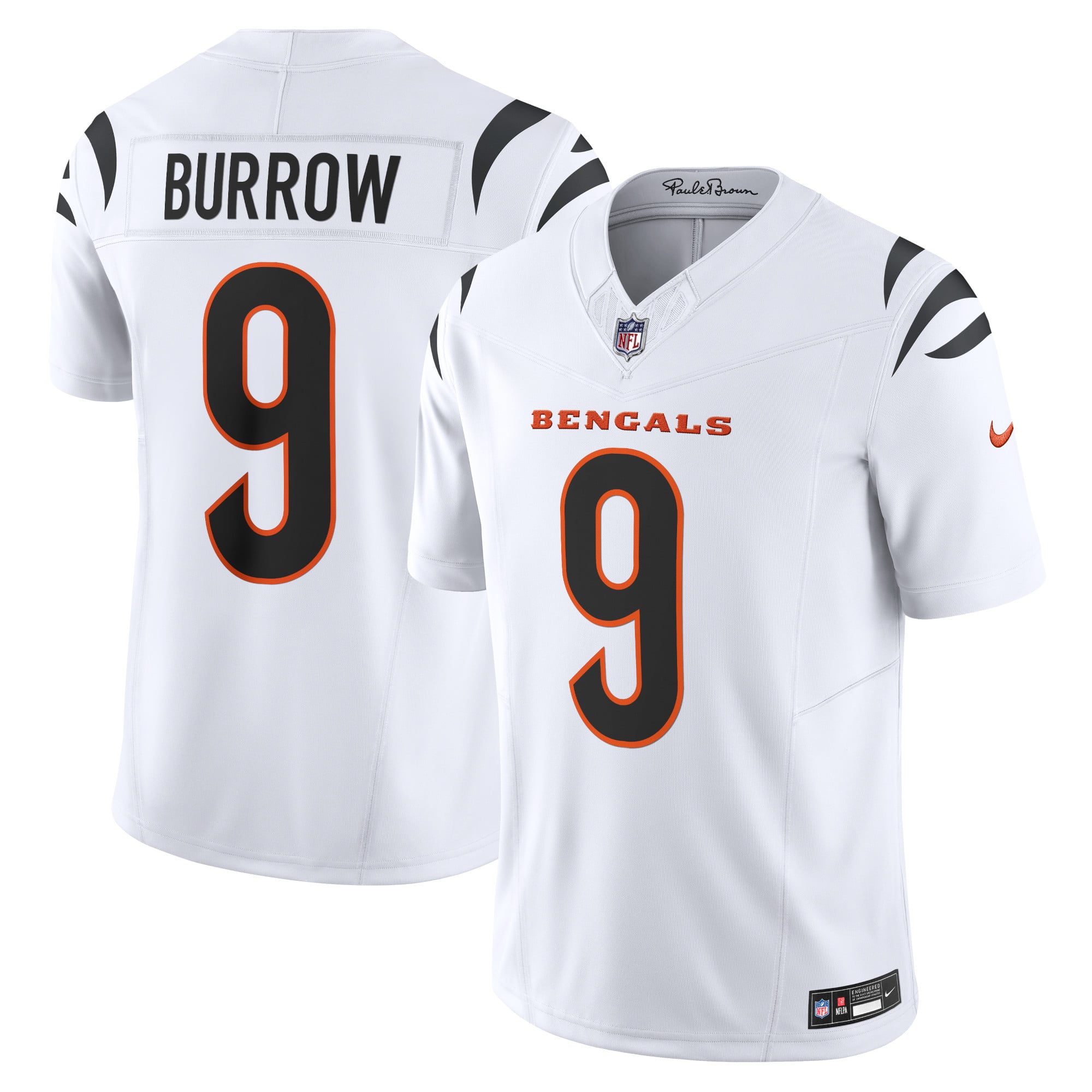 Joe Burrow Cincinnati Bengals Vapor F.U.S.E. Limited Jersey - White - Image 2