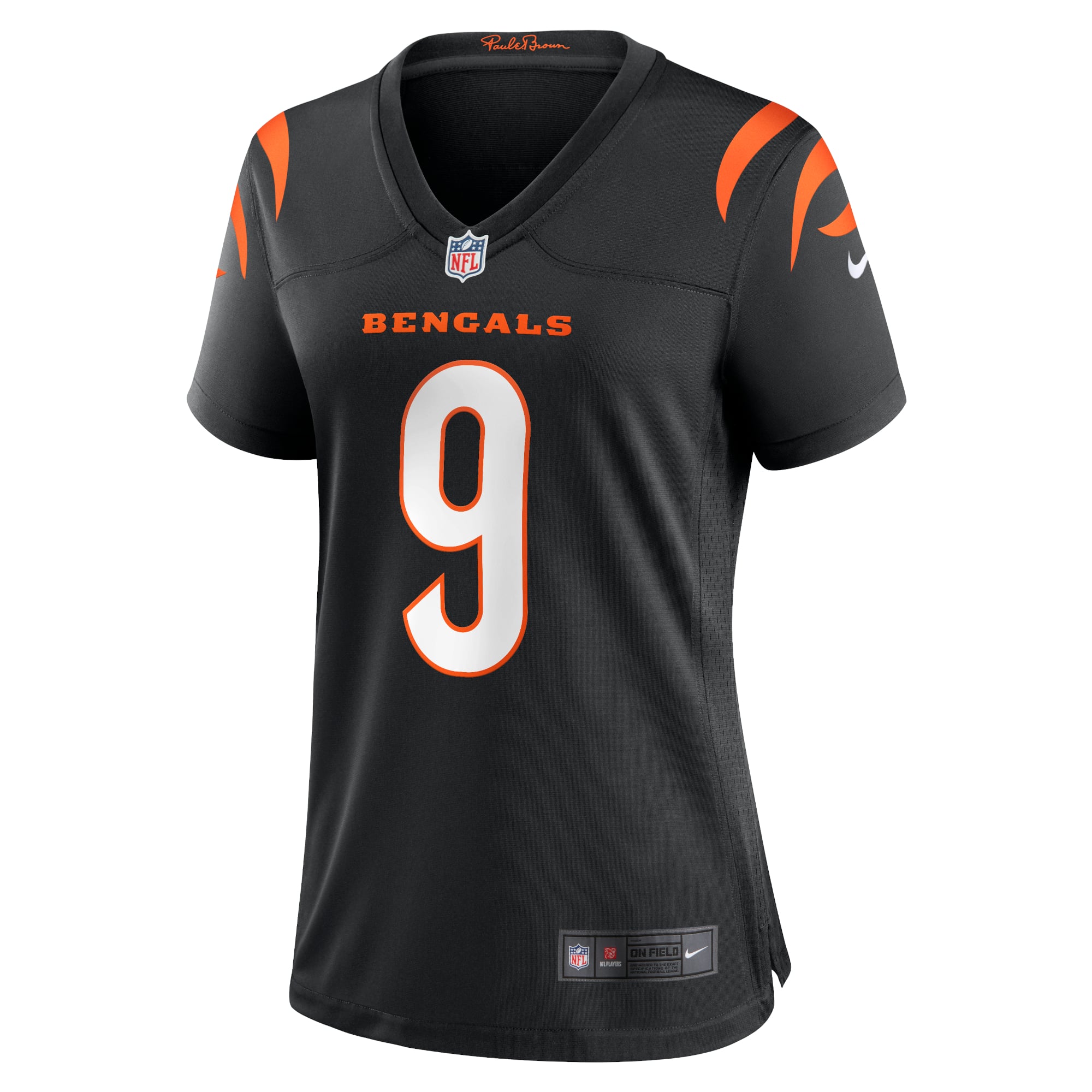 Joe Burrow Cincinnati Bengals Women's Player Game Jersey - Black - Image 3