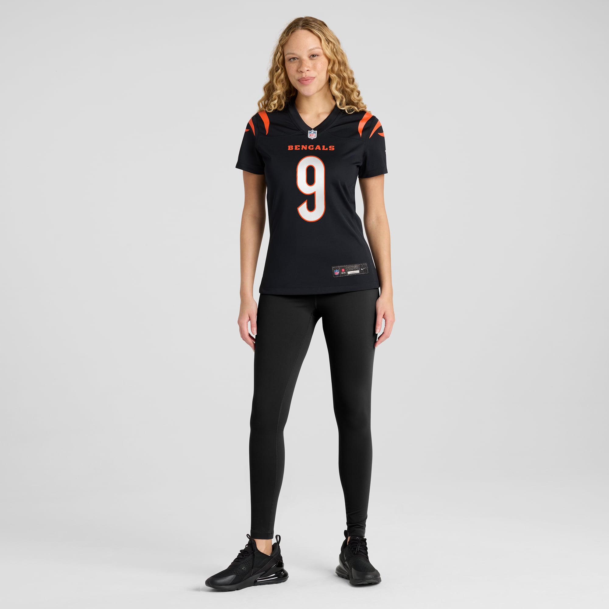 Joe Burrow Cincinnati Bengals Women's Player Game Jersey - Black - Image 5