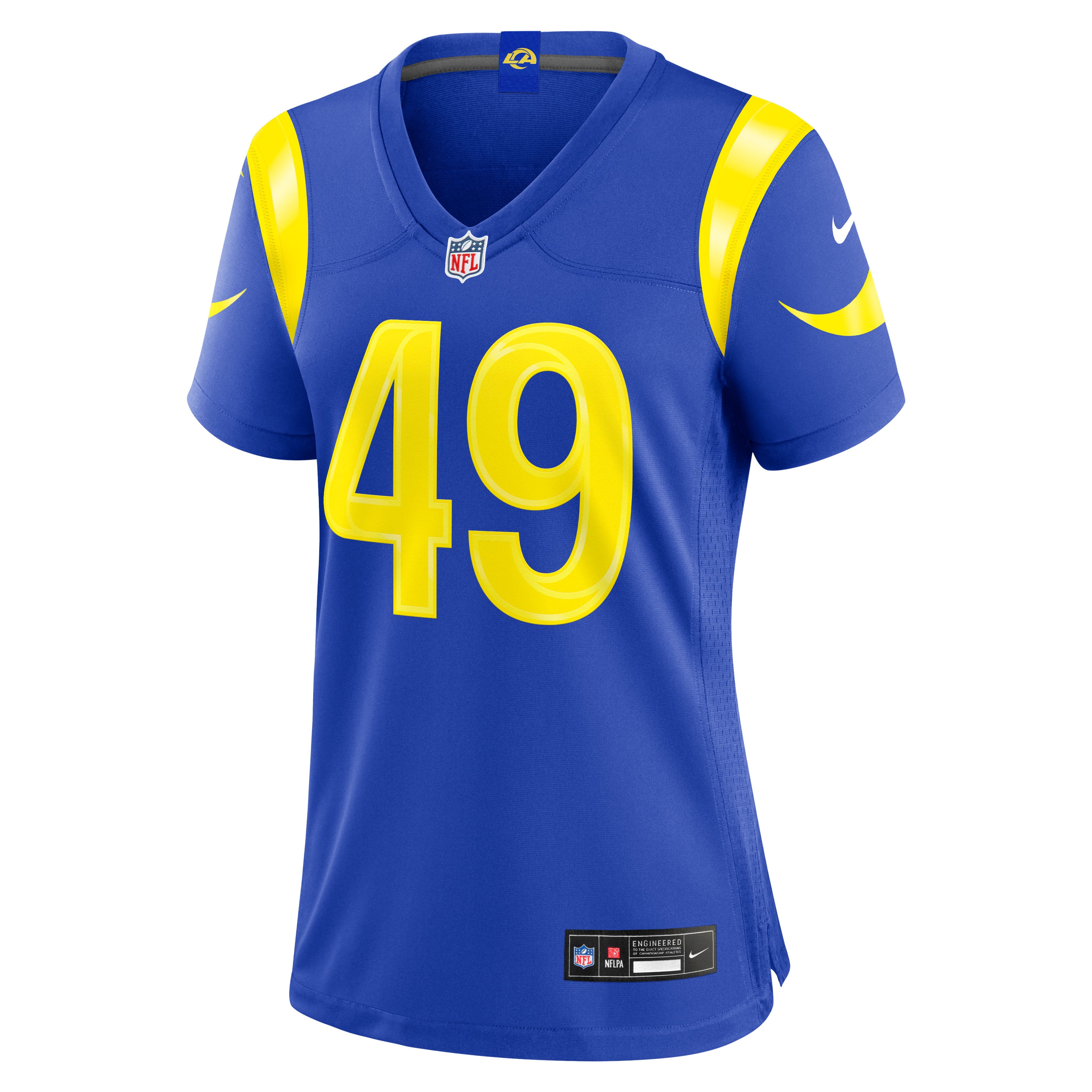 Joe Cardona Los Angeles Rams Women's Team Game Jersey - Royal - Image 3