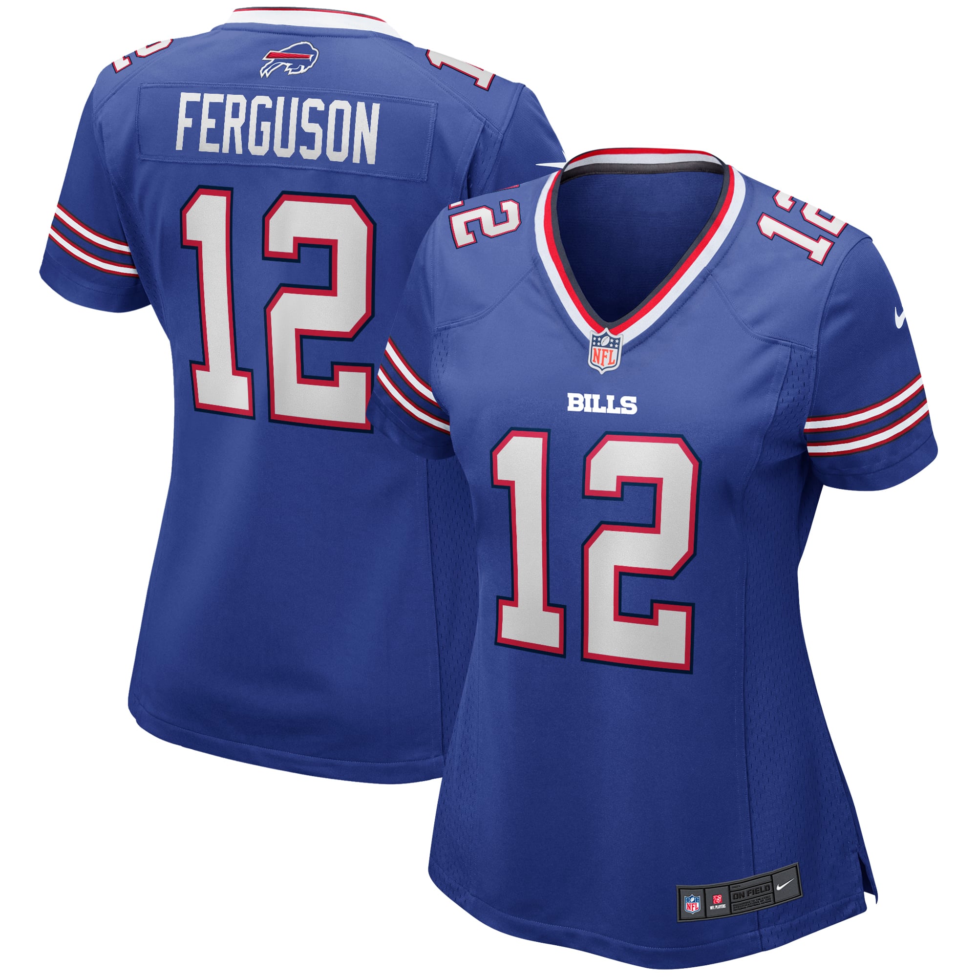 Joe Ferguson Buffalo Bills Women's Game Retired Player Jersey - Royal - Image 2