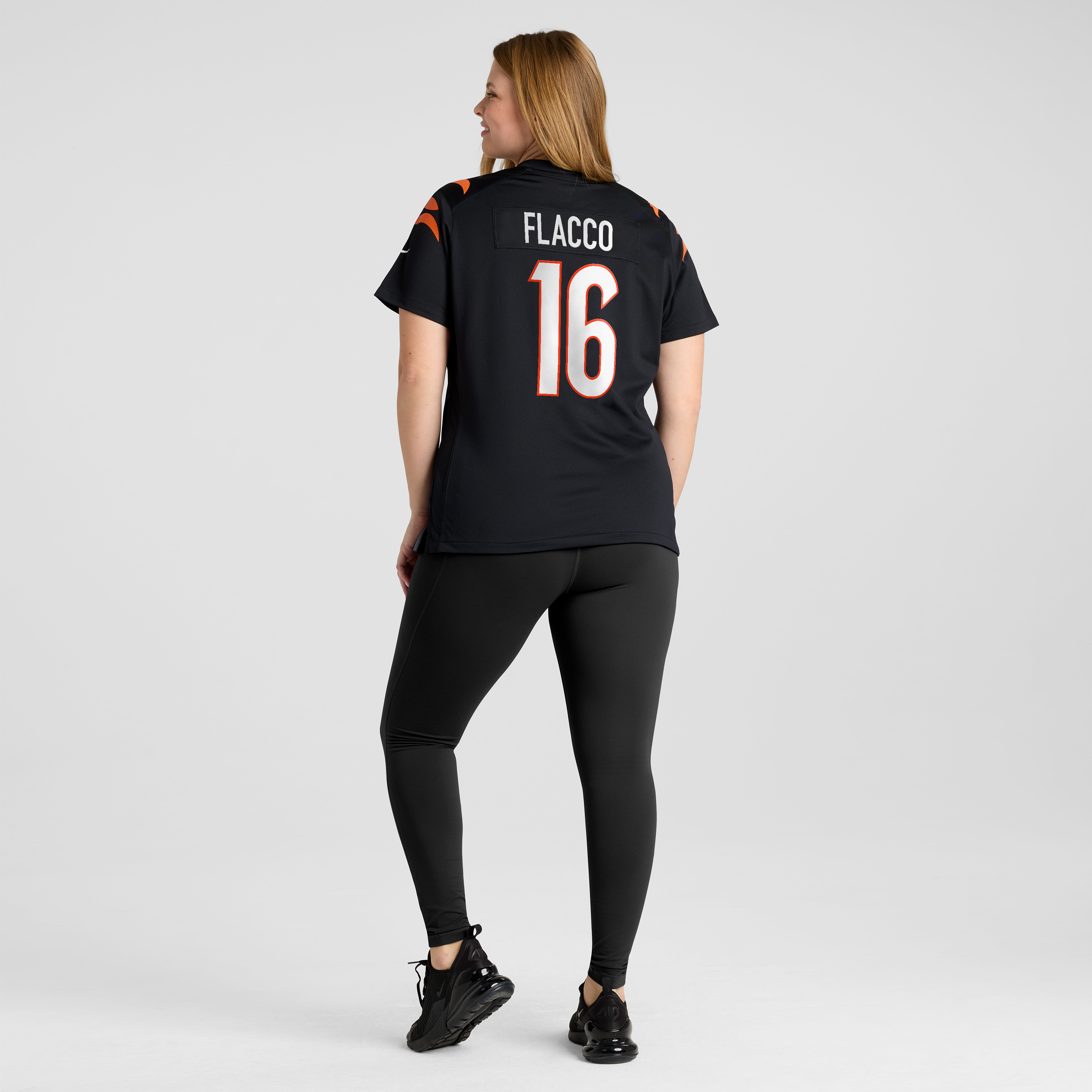 Joe Flacco Cincinnati Bengals Women's Team Game Jersey - Black - Image 8