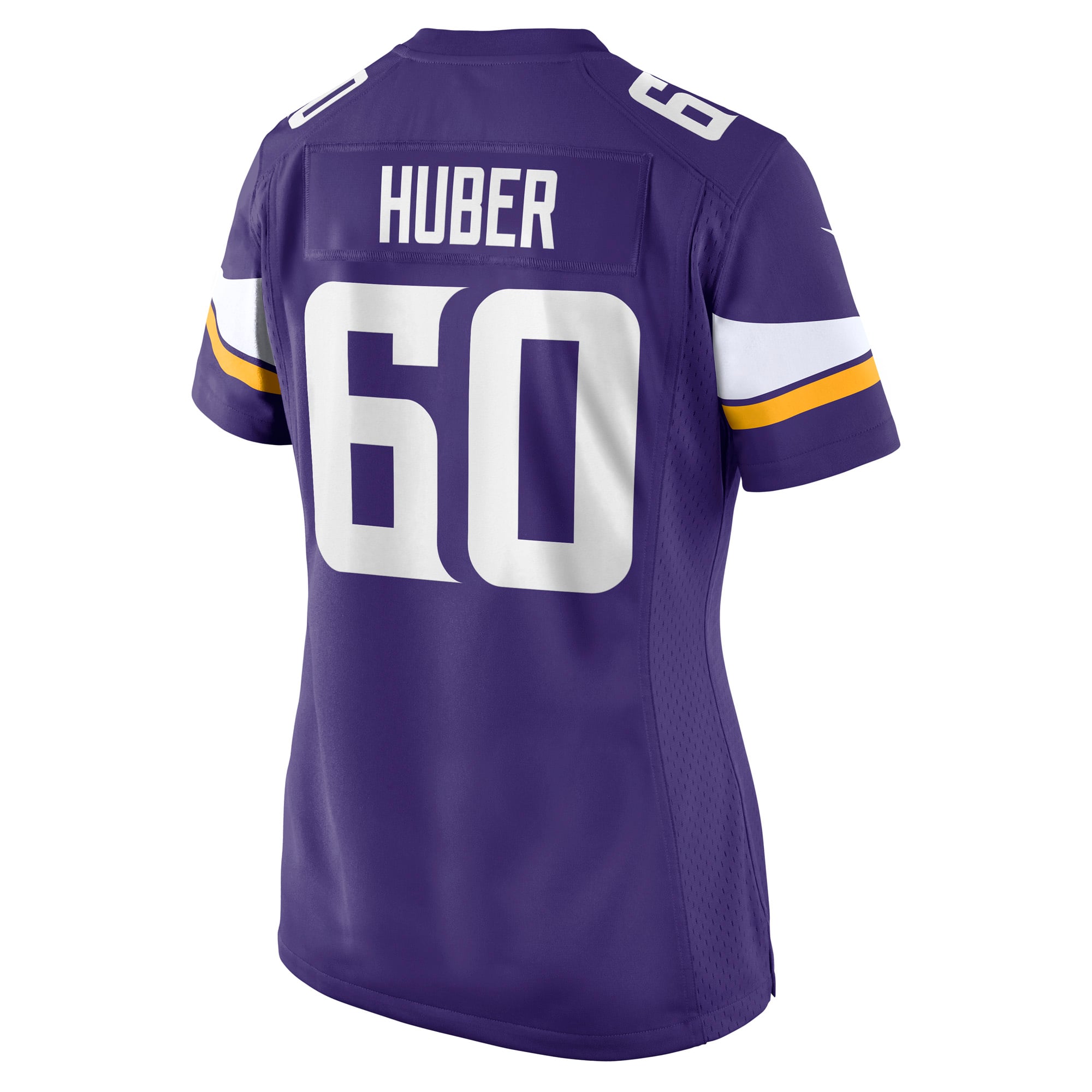 Joe Huber Minnesota Vikings Women's Team Game Jersey - Purple - Image 4