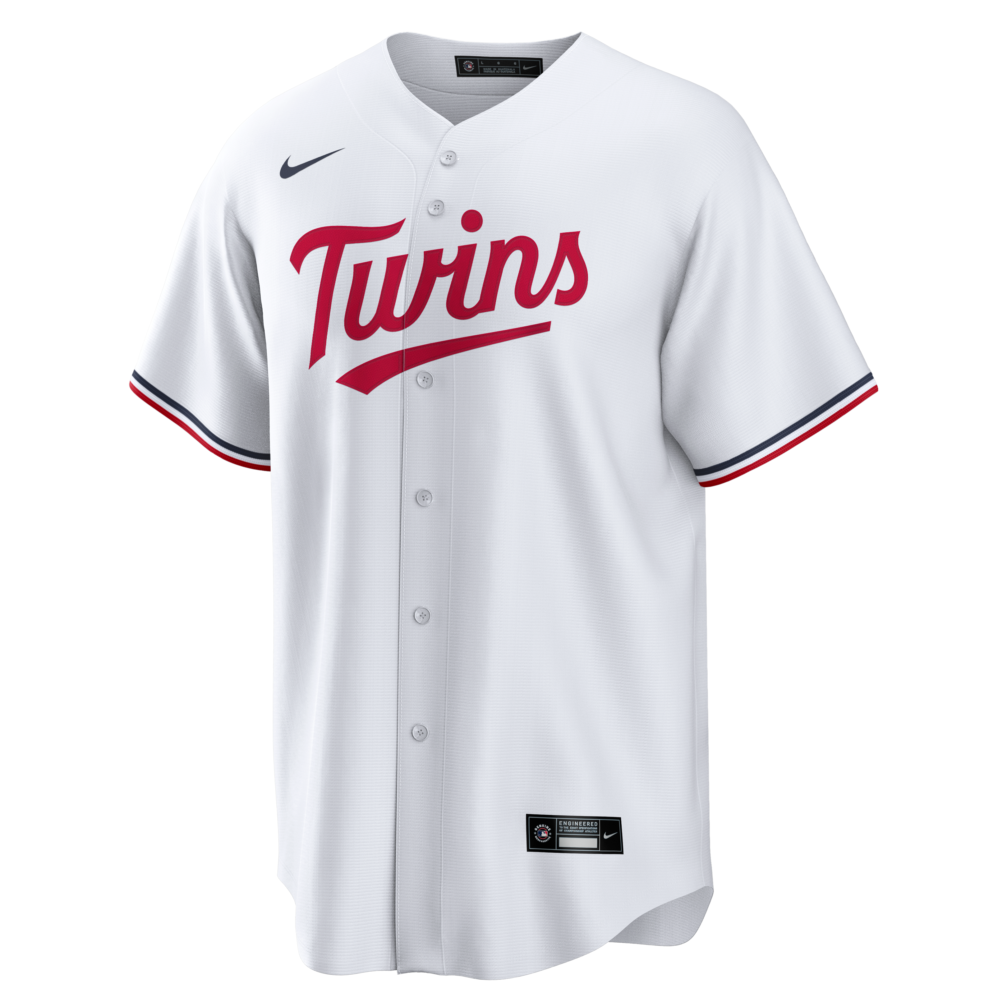 Joe Mauer Minnesota Twins Home Retired Player Jersey - White - Image 3