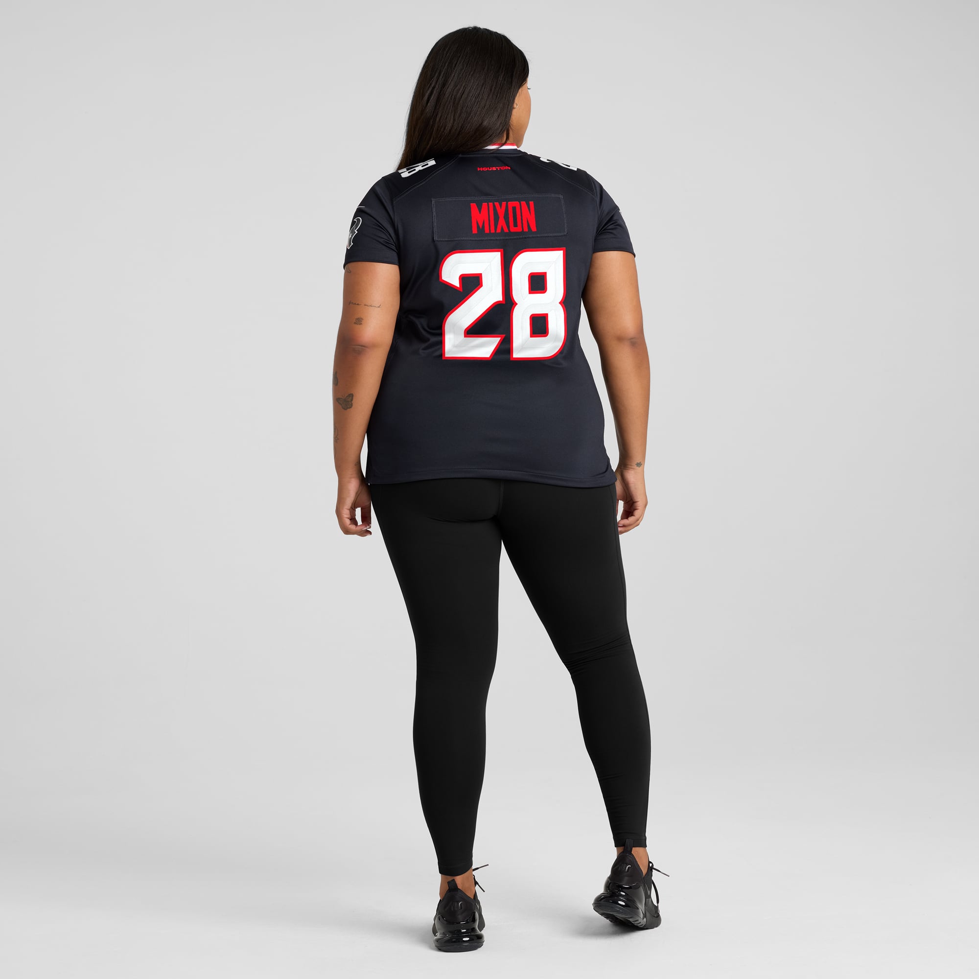 Joe Mixon Houston Texans Women's Game Jersey - Navy - Image 8