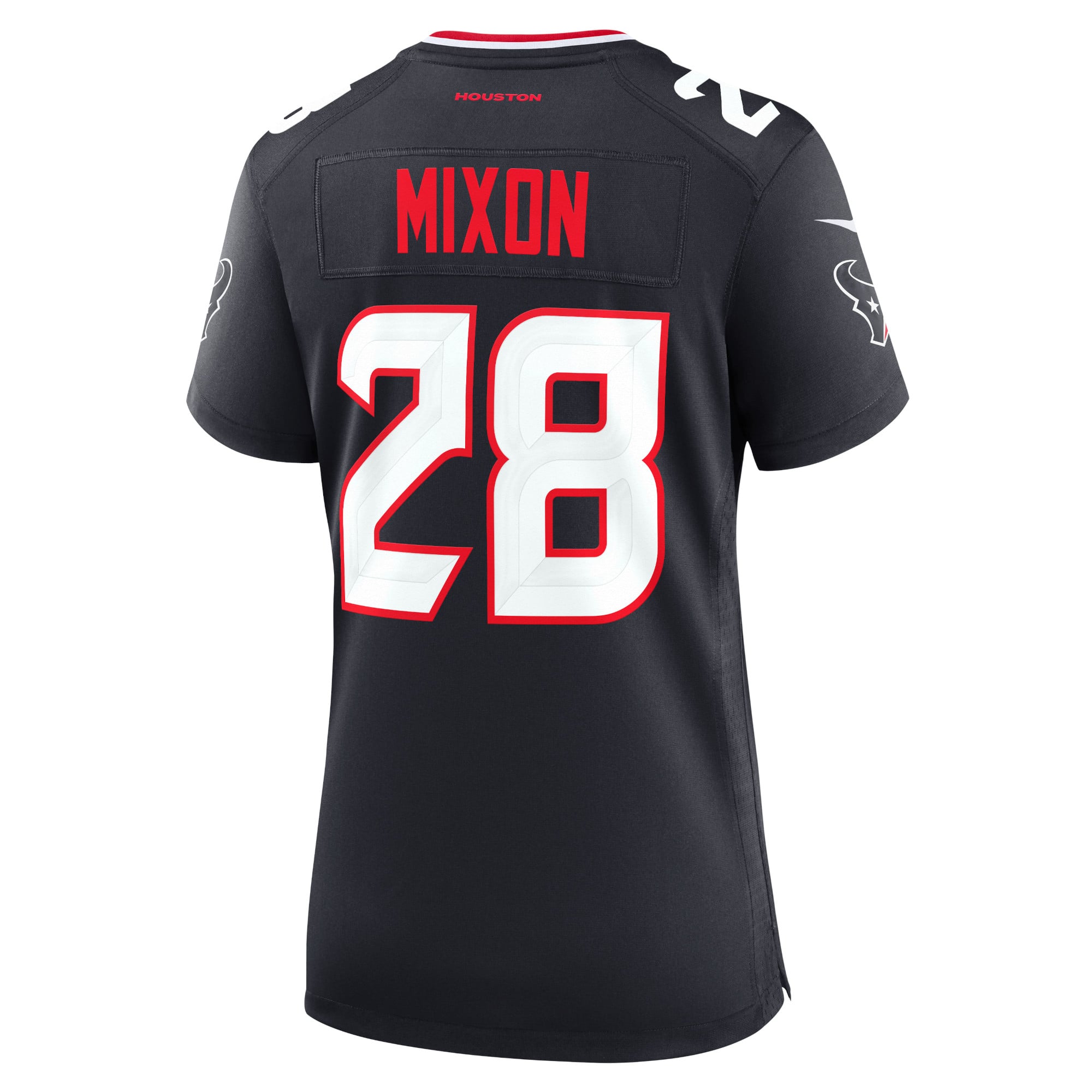 Joe Mixon Houston Texans Women's Game Jersey - Navy - Image 4