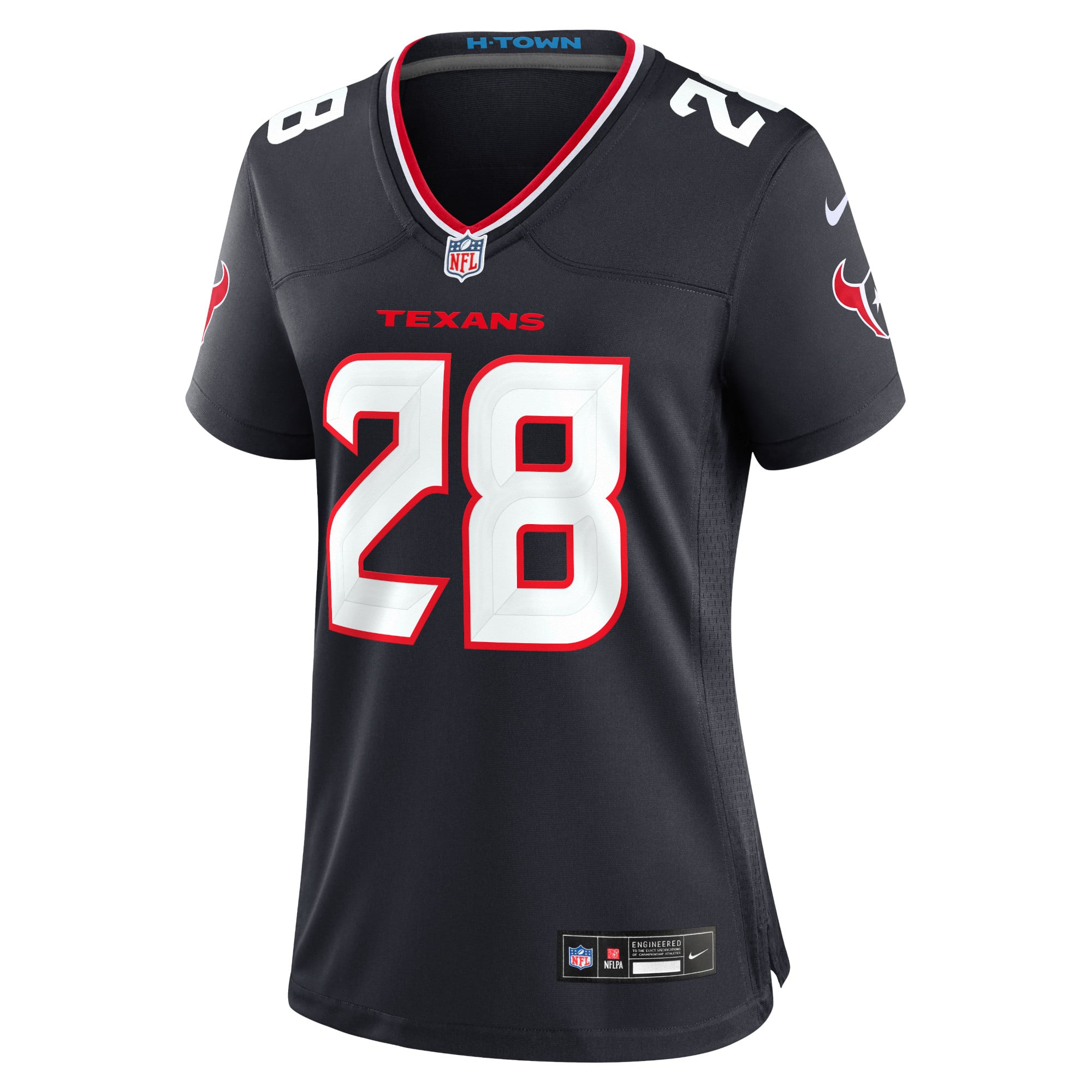 Joe Mixon Houston Texans Women's Game Jersey - Navy - Image 3