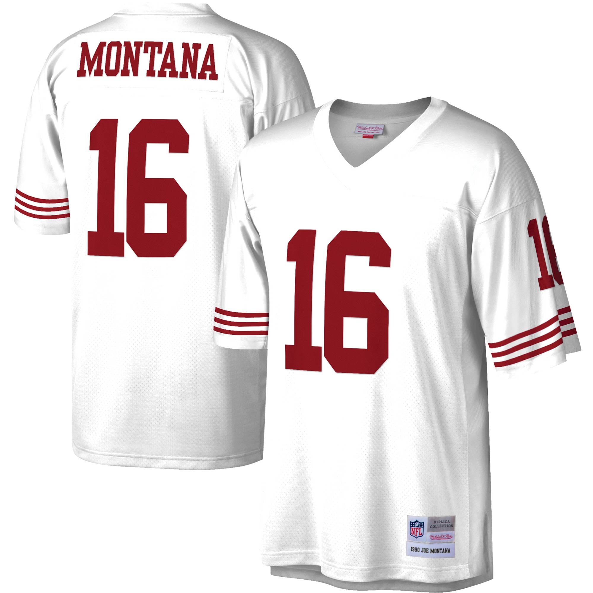 Joe Montana San Francisco 49ers 1990 Legacy Jersey - White