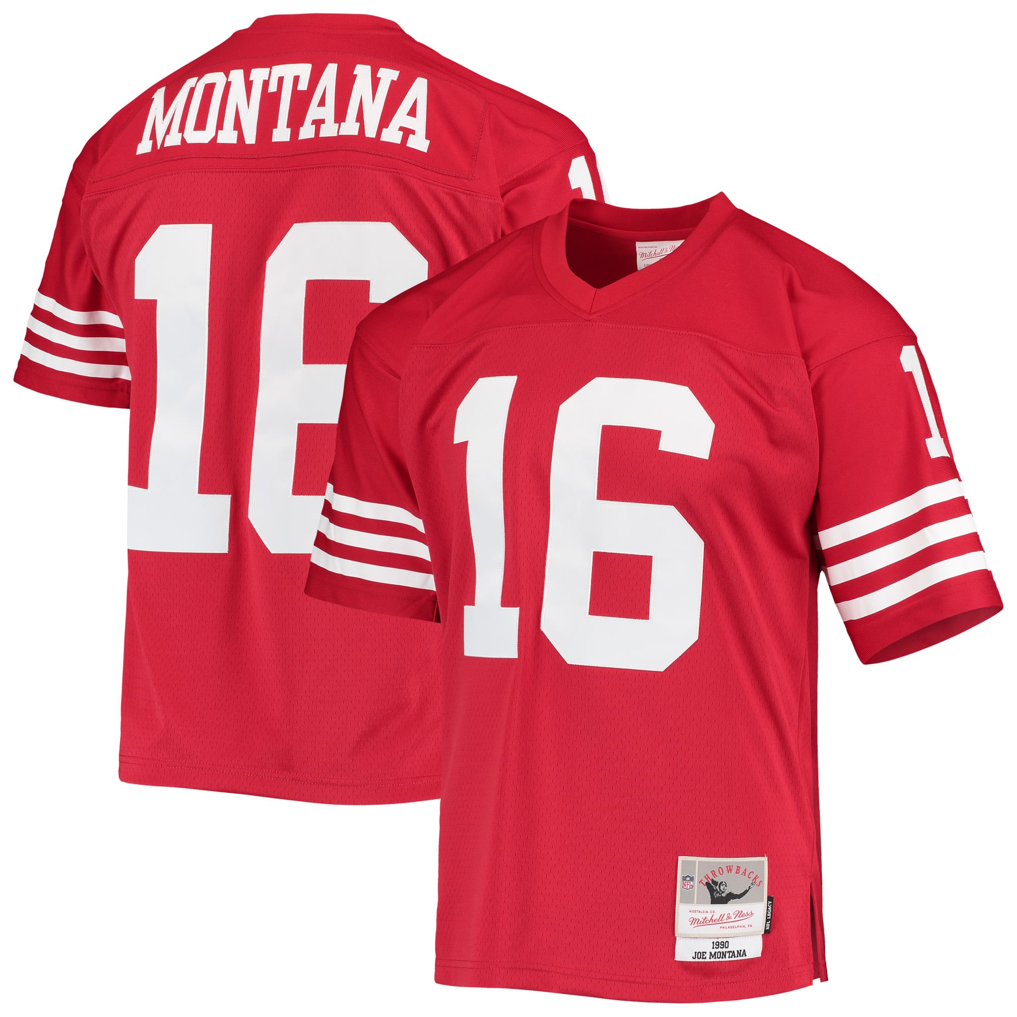 Joe Montana San Francisco 49ers Legacy Jersey - Scarlet