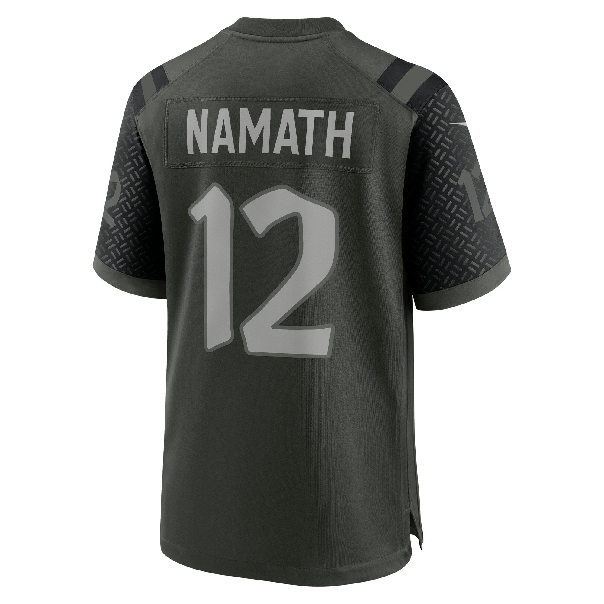 Joe Namath New York Jets 2025 Rivalries Collection Retired Player Game Jersey - Gotham Green - Image 4