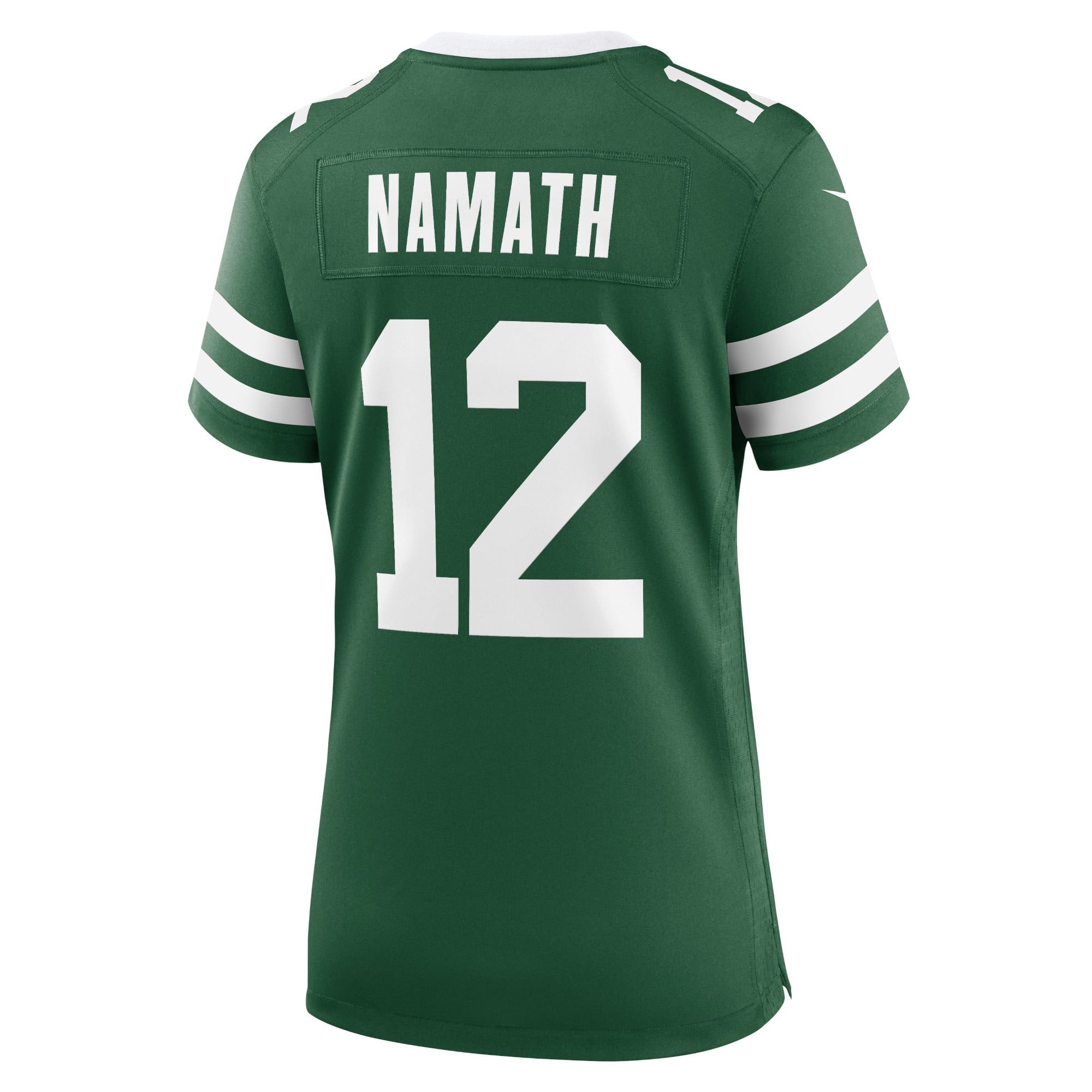 Joe Namath New York Jets Women's Classic Alternate Retired Player Game Jersey - Green - Image 4