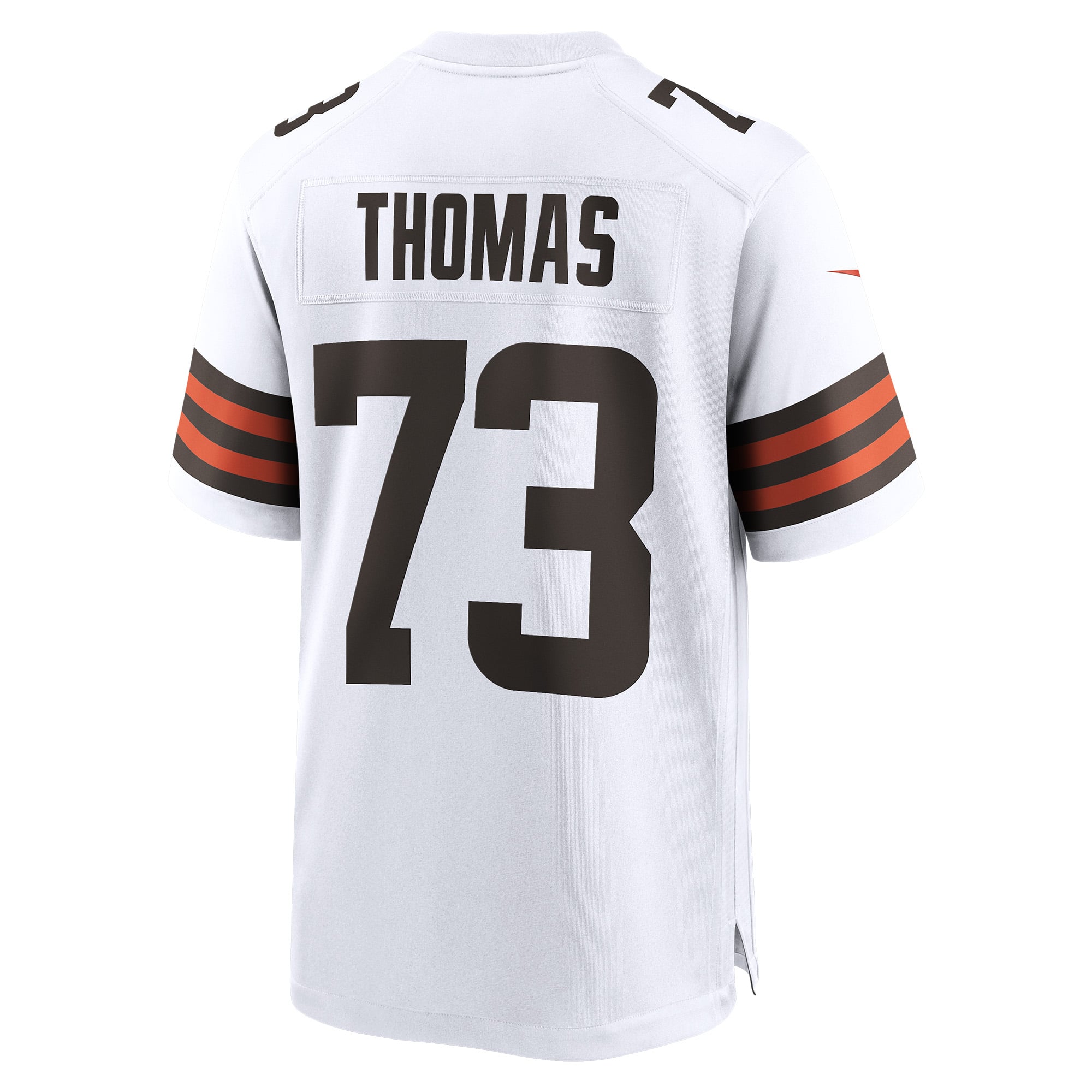 Joe Thomas Cleveland Browns Retired Game Player Jersey - White - Image 4