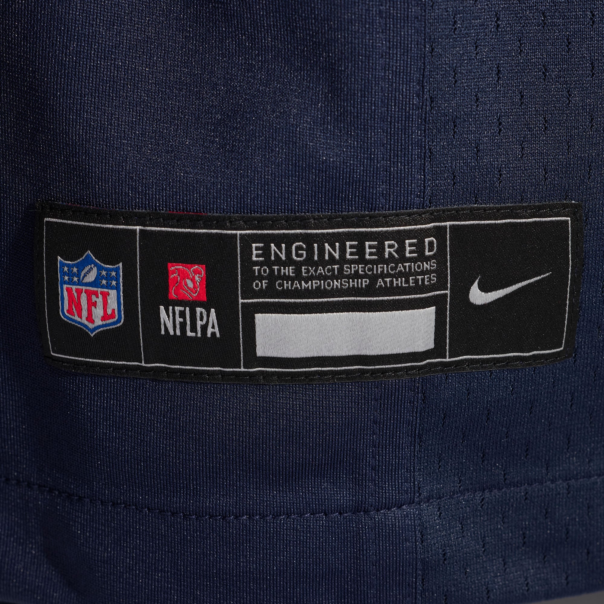 Joe Thuney Chicago Bears Team Game Jersey - Navy - Image 7